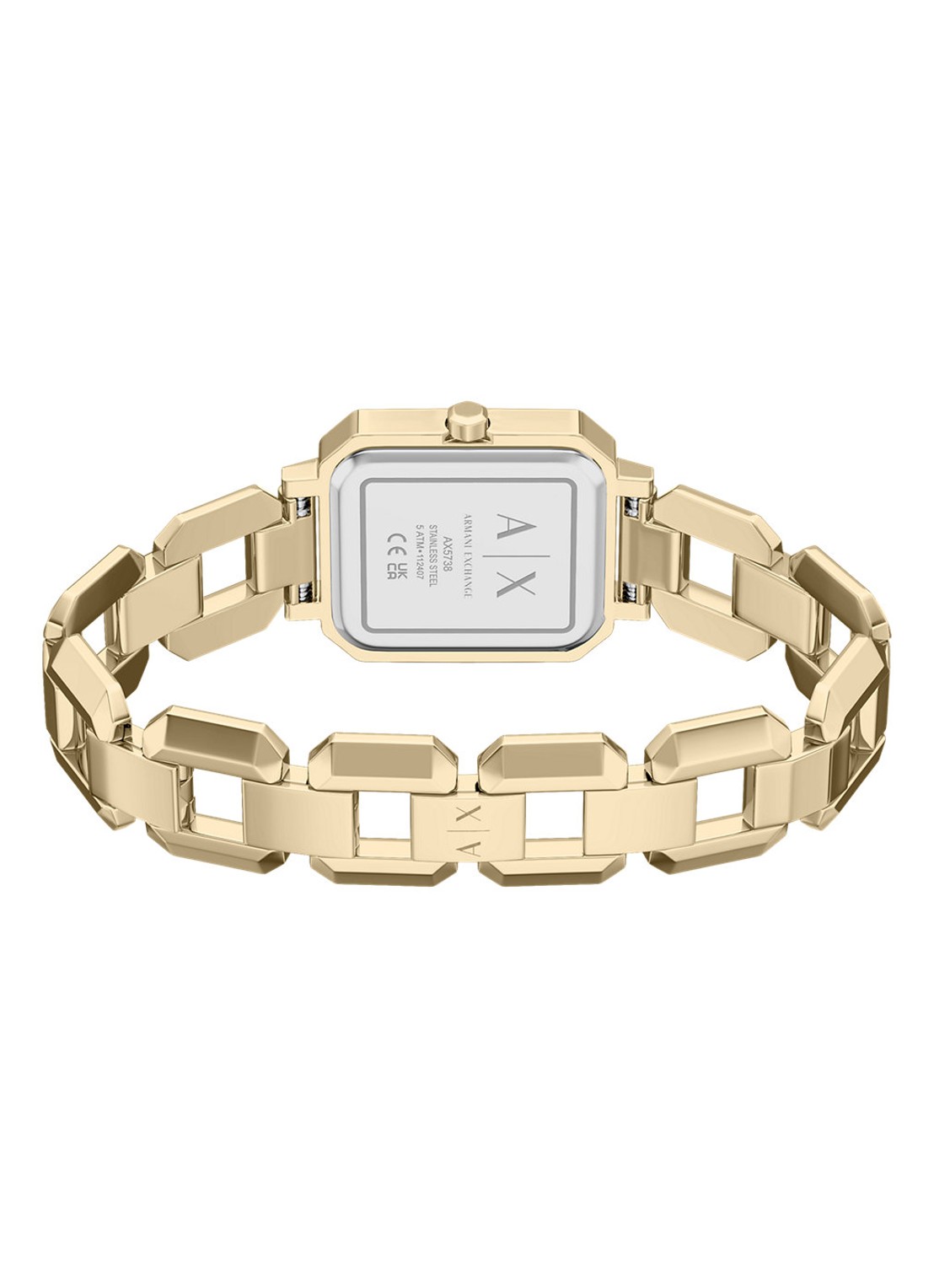 Armani Horloge AX5738 - detail 3 goud