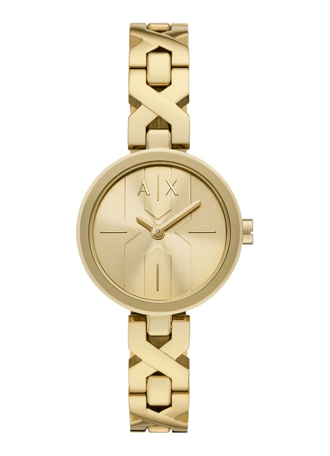 Armani Horloge AX5831 - voorkant goud