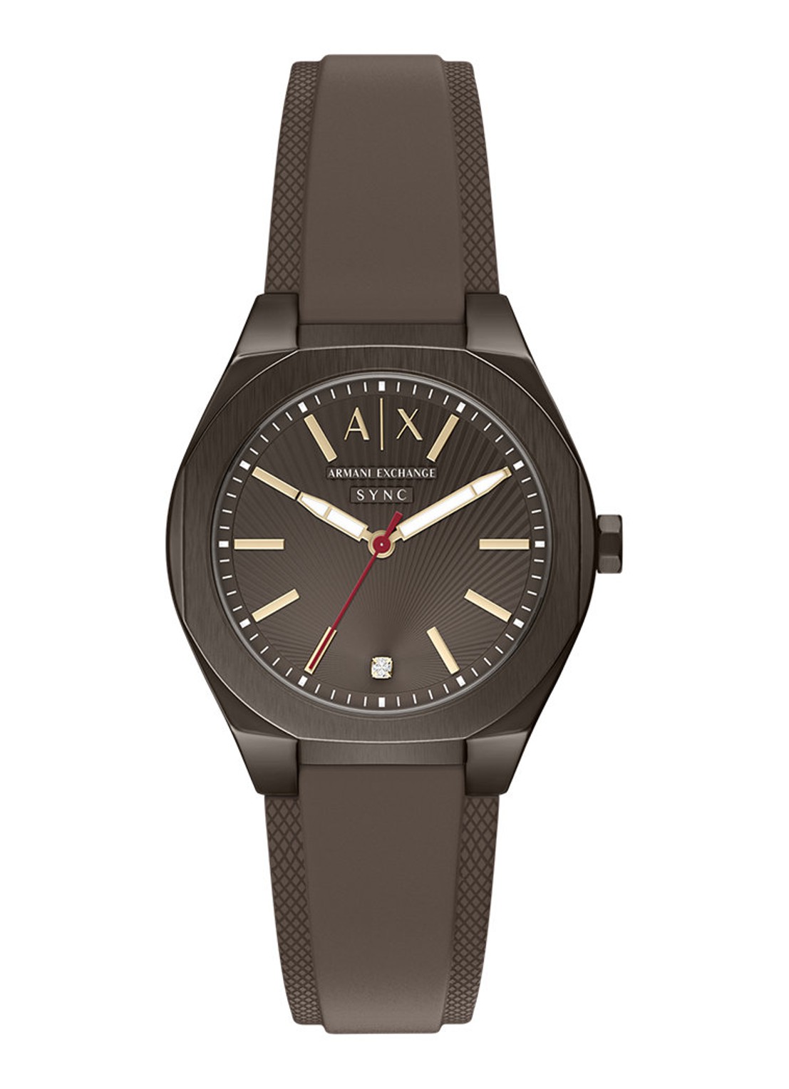 Armani Horloge AX6033 - voorkant 6 bruin