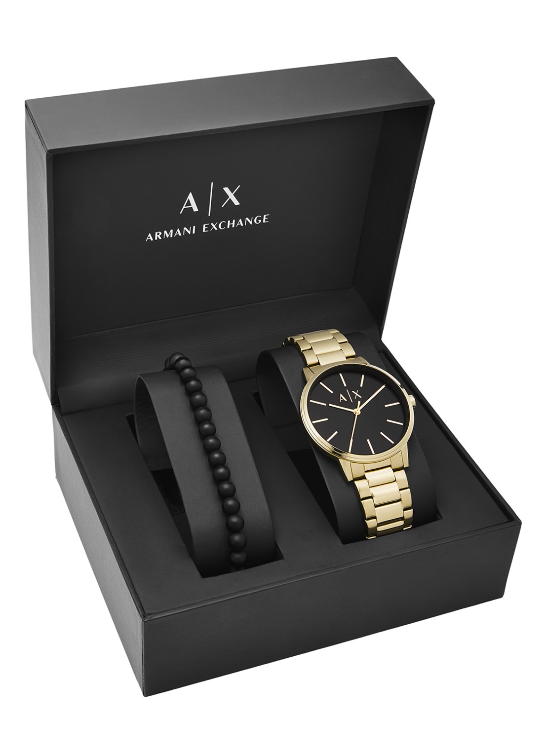Armani Horloge AX7119 - detail 4 goud