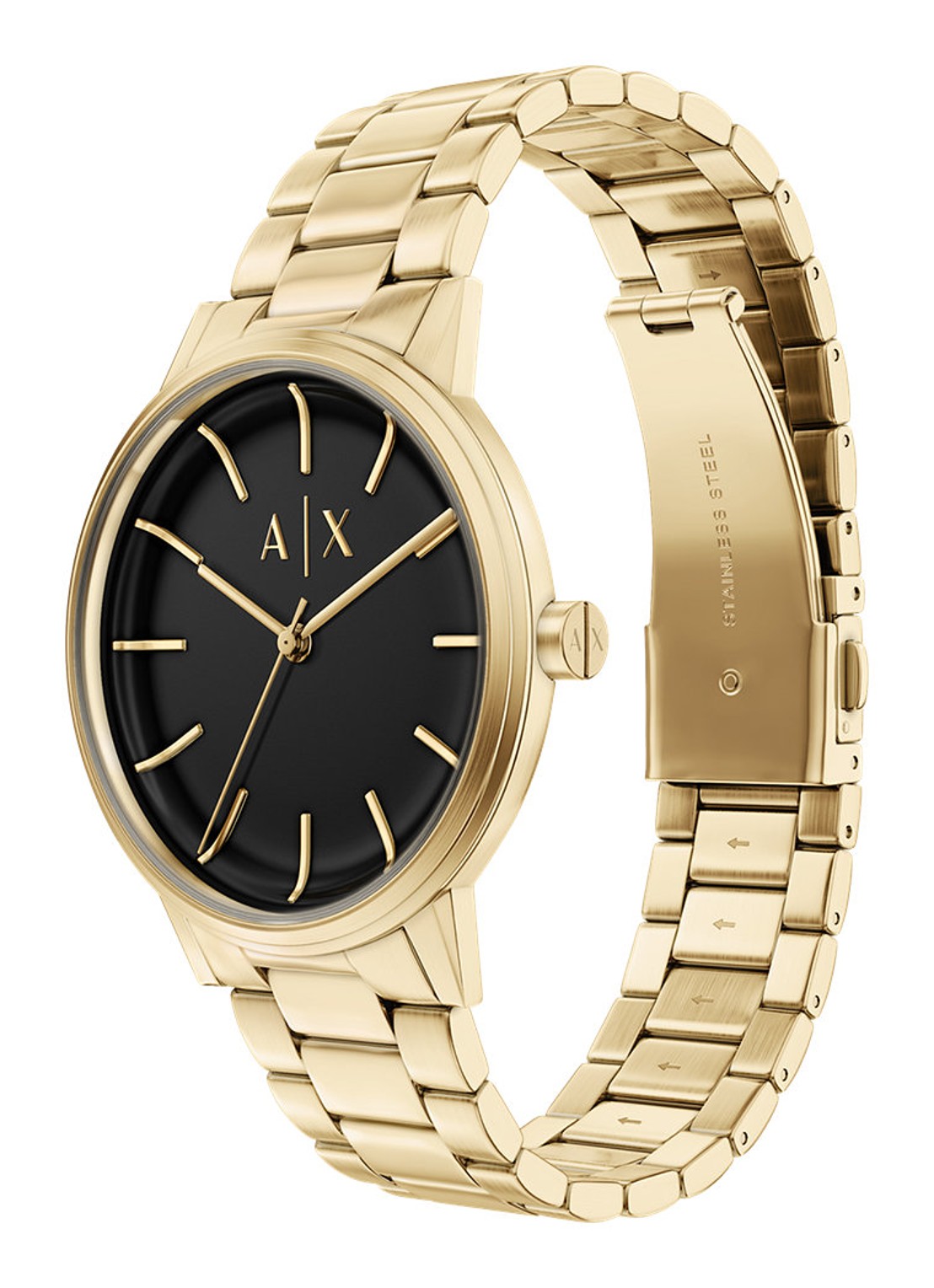 Armani Horloge AX7178SET - detail 4 goud