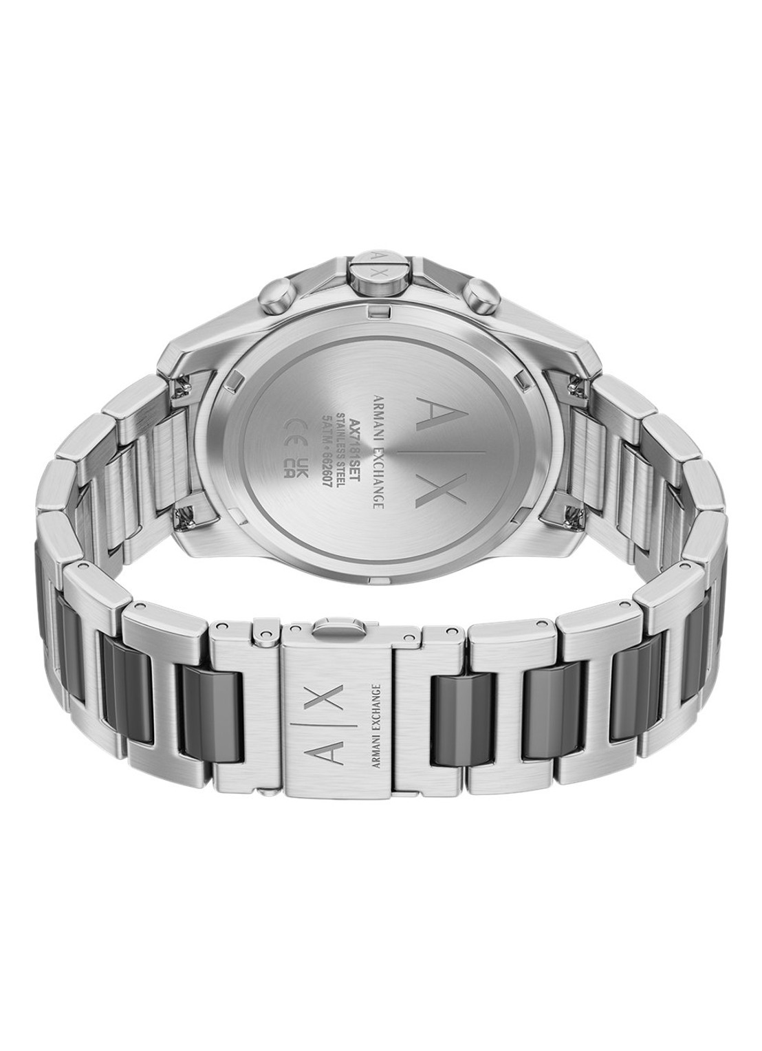 Armani Horloge AX7181SET  - detail 3 zilver