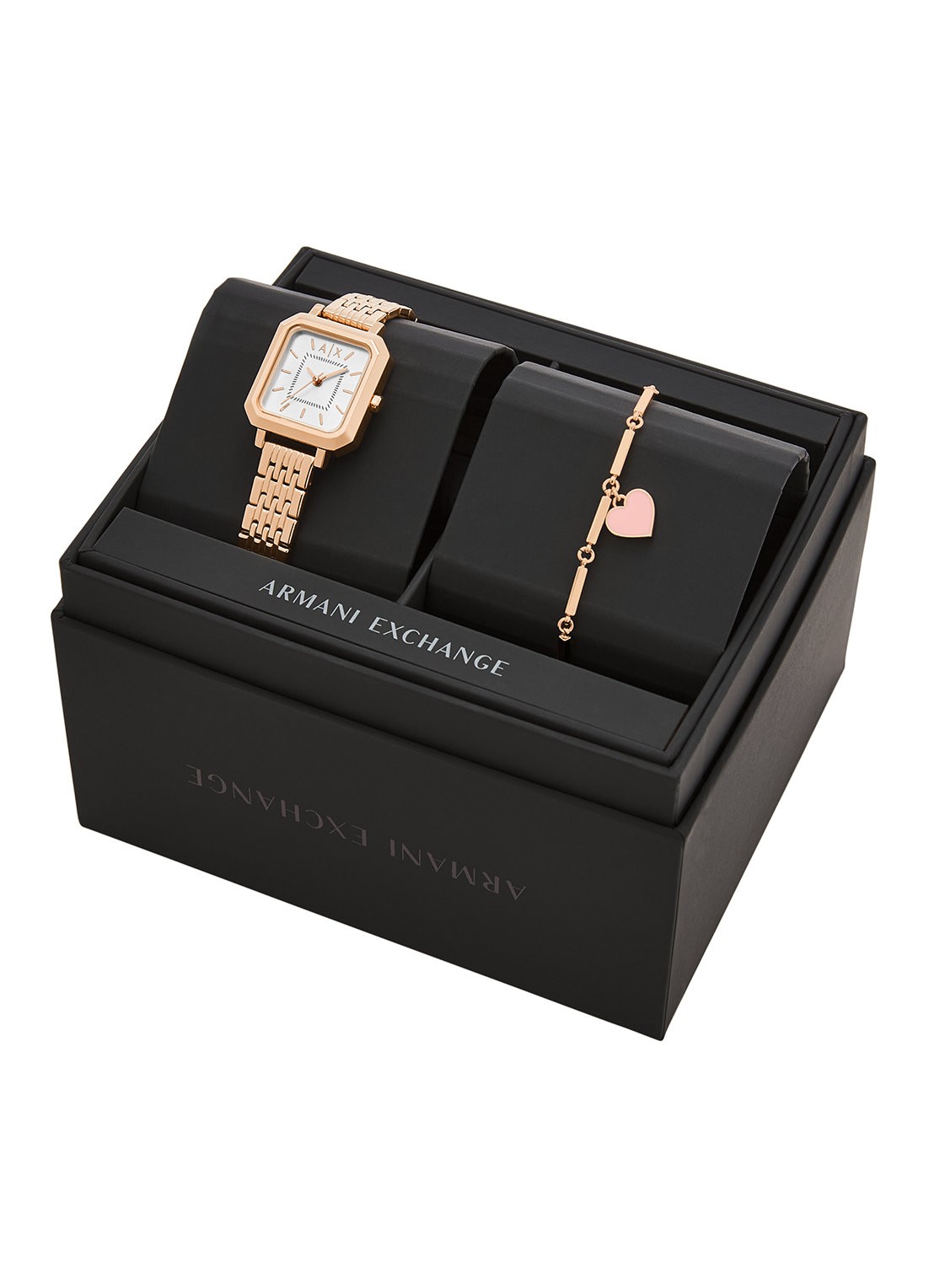 Armani Horloge en armband set van 2 AX7164SET - detail 3 roségoud