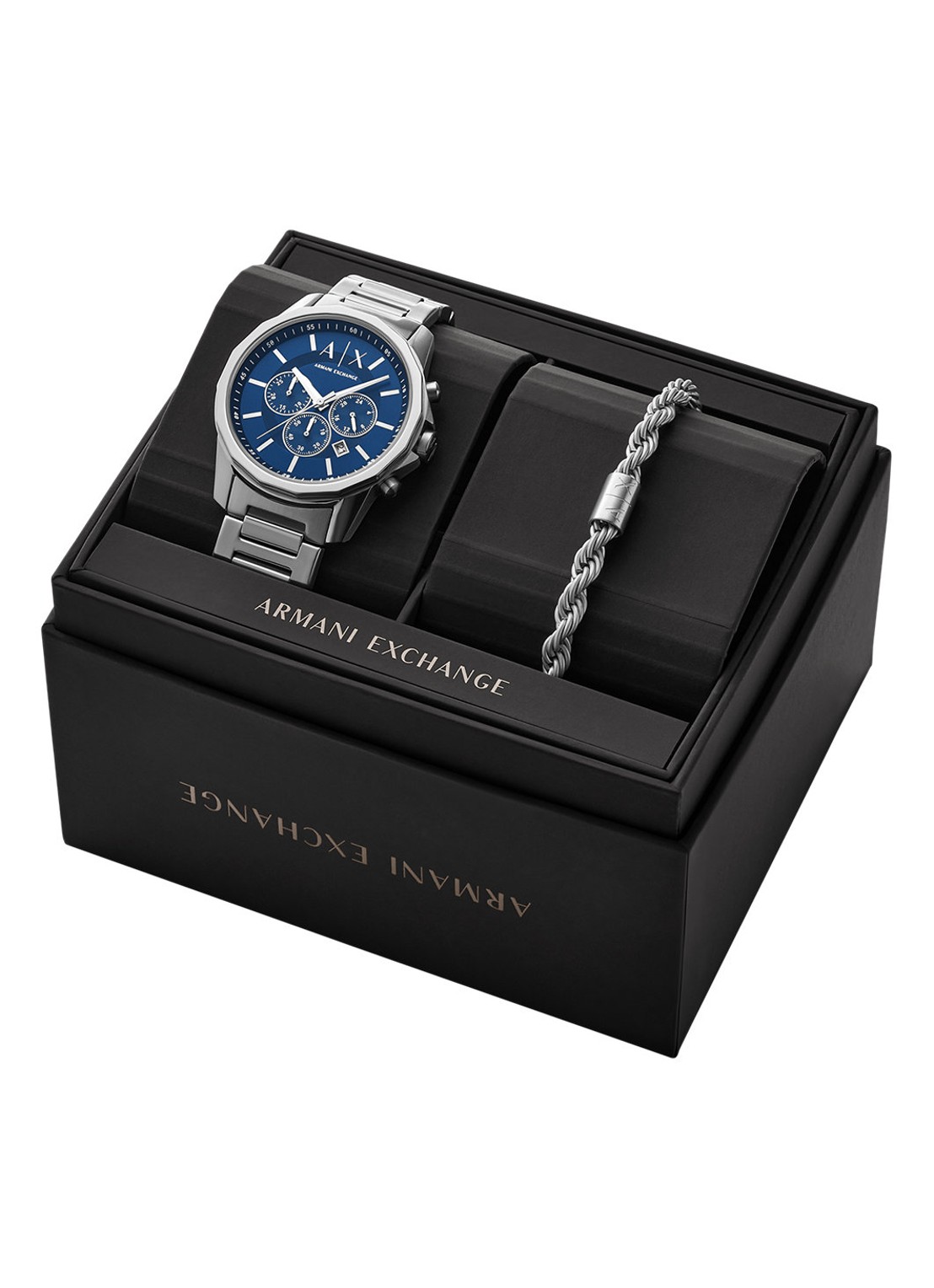 Armani Horloge en armband set van 2 AX7176SET - detail 3 zilver