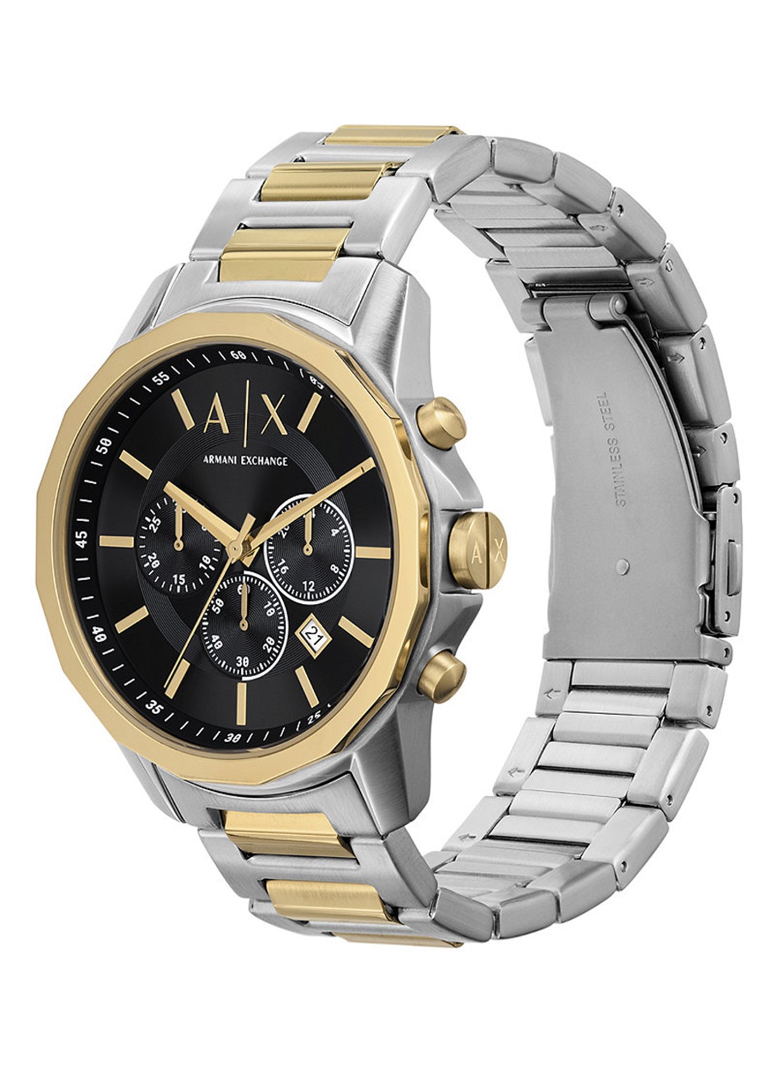 Armani Horloge en schakelarmband giftset AX7148SET - detail 4 zilver