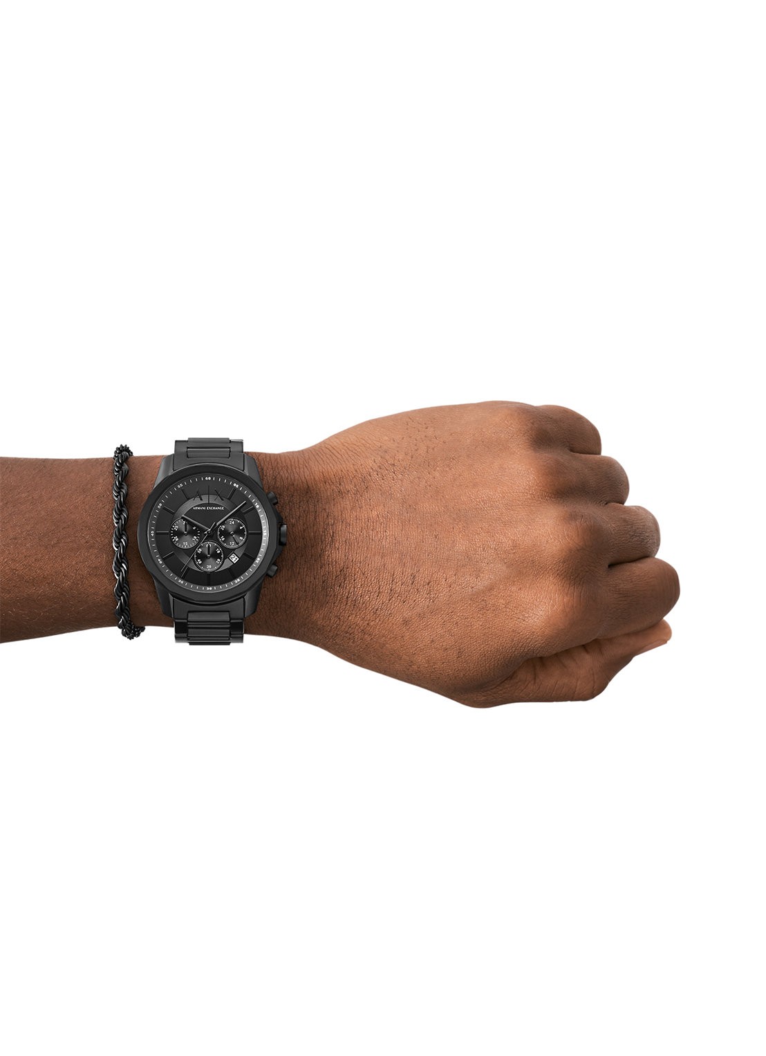 Armani Horloge met armband in set van 2 AX7163SET - detail 3 antraciet