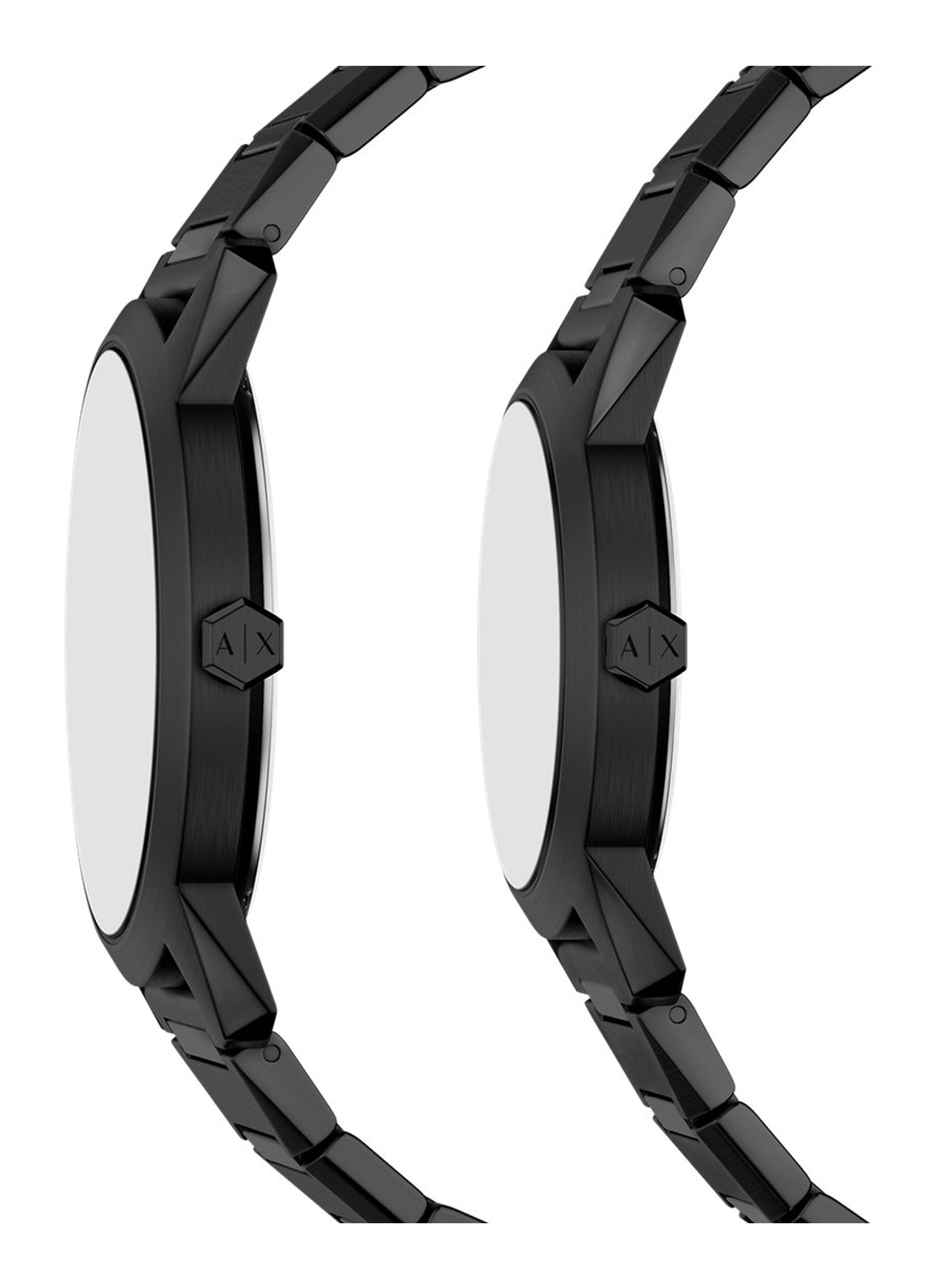 Armani Horloge set van 2 AX7179SET - detail 2 zwart