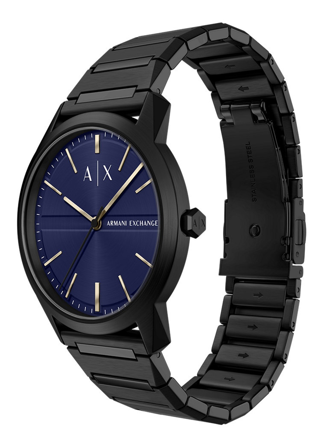 Armani Horloge set van 2 AX7179SET - detail 4 zwart