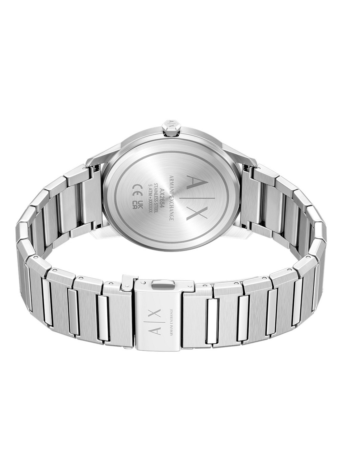 Armani Horloge set van 2 AX7180SET  - detail 3 zilver