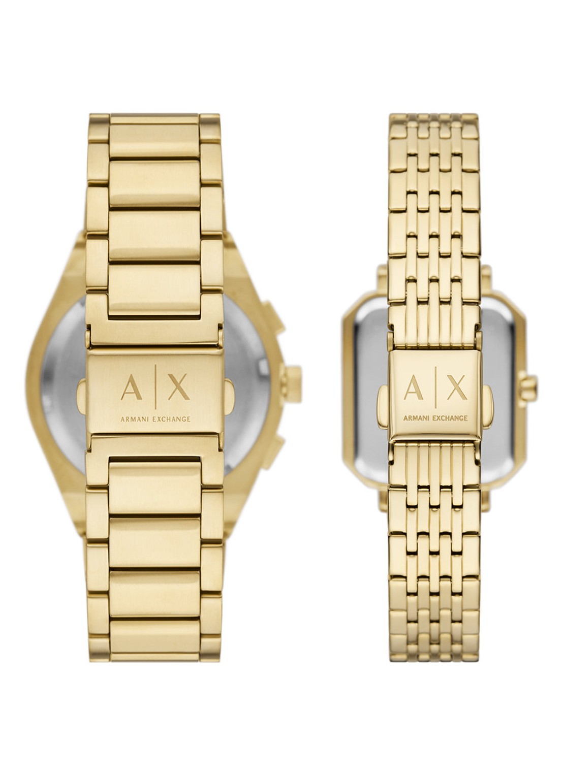 Armani Horloges set van 2 AX7171SET - detail 2 goud