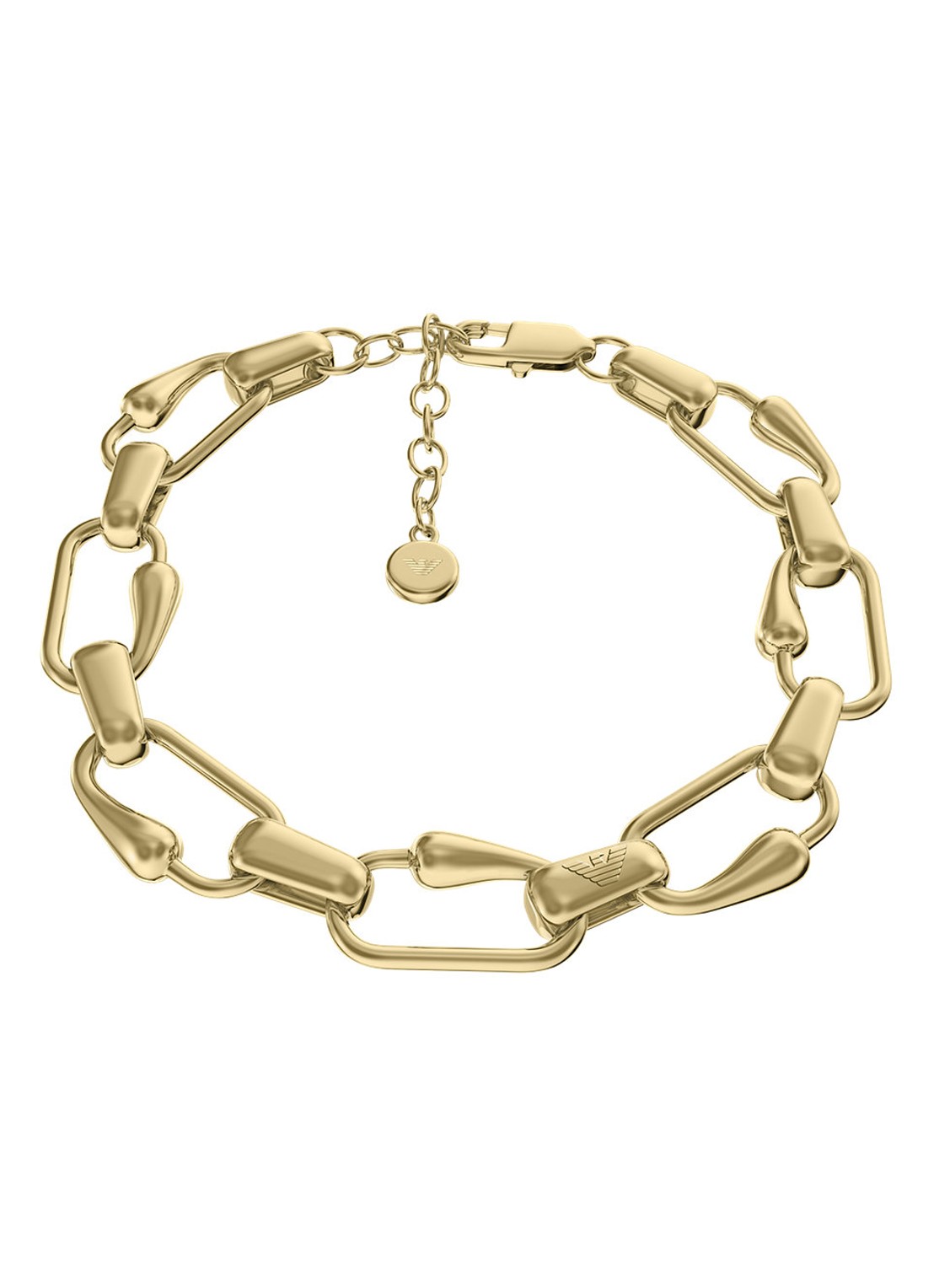 Armani Iconic Trend armband EGS3391710 - voorkant goud