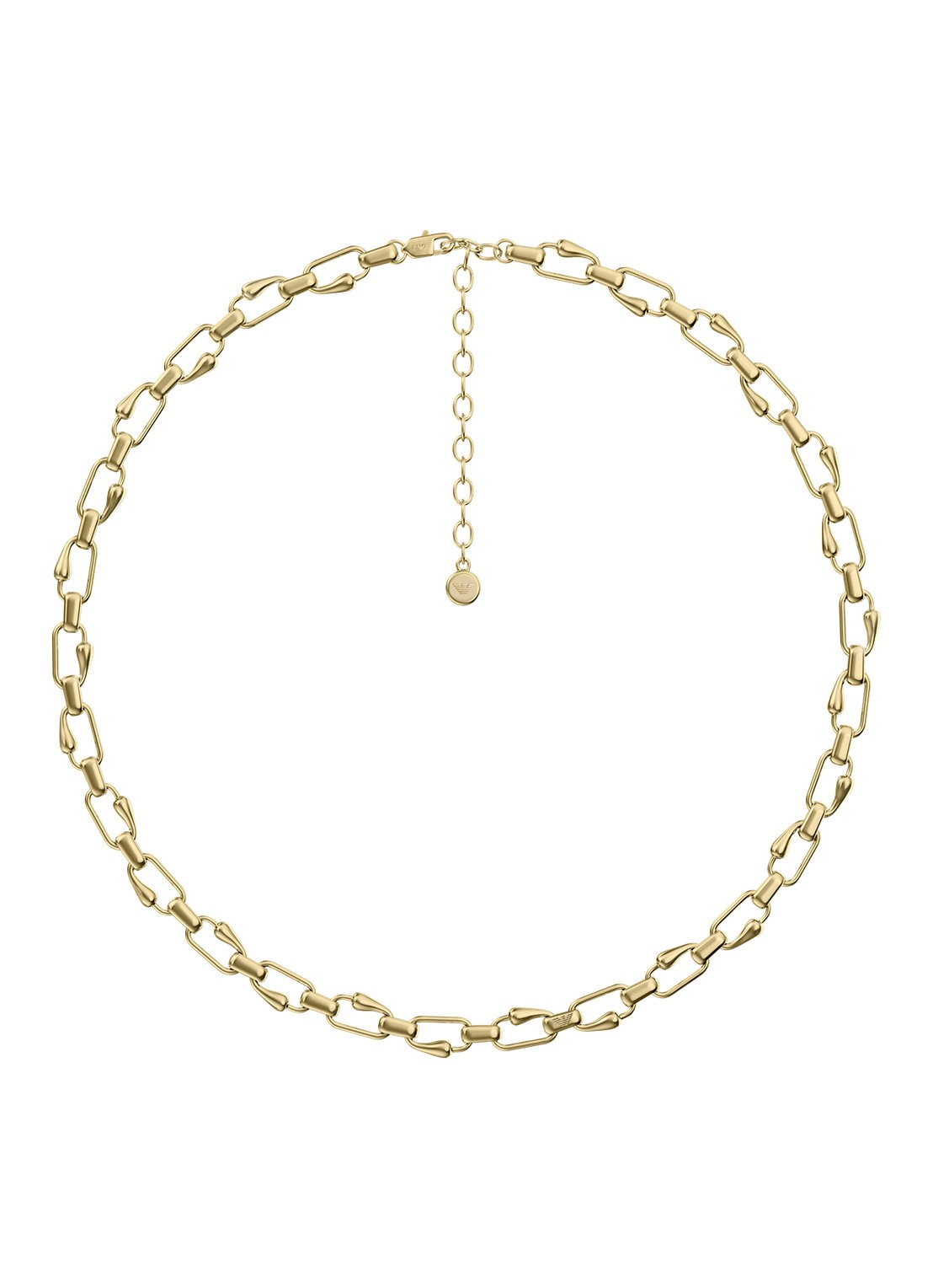 Armani Iconic Trend ketting verguld EGS3390710 - detail 2 goud