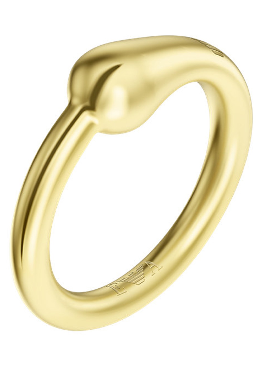 Armani Iconic Trend ring verguld EGS3393710 - detail 3 goud