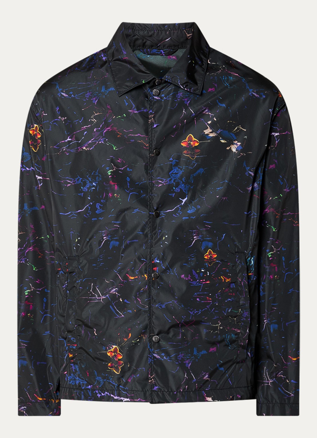 Armani Jack met print - voorkant 3 zwart