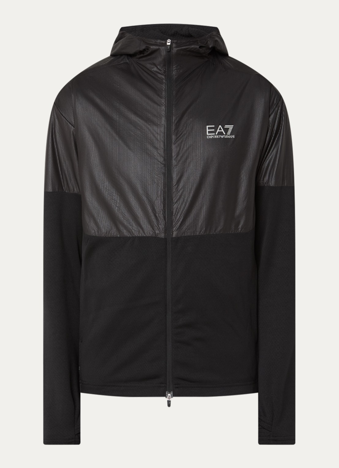 Armani Jack met ritszakken - voorkant zwart