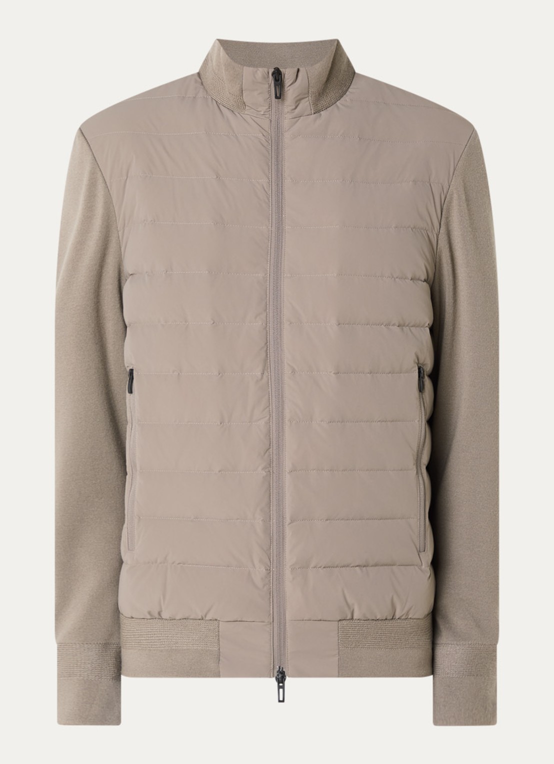 Armani Jack met ritszakken - voorkant beige