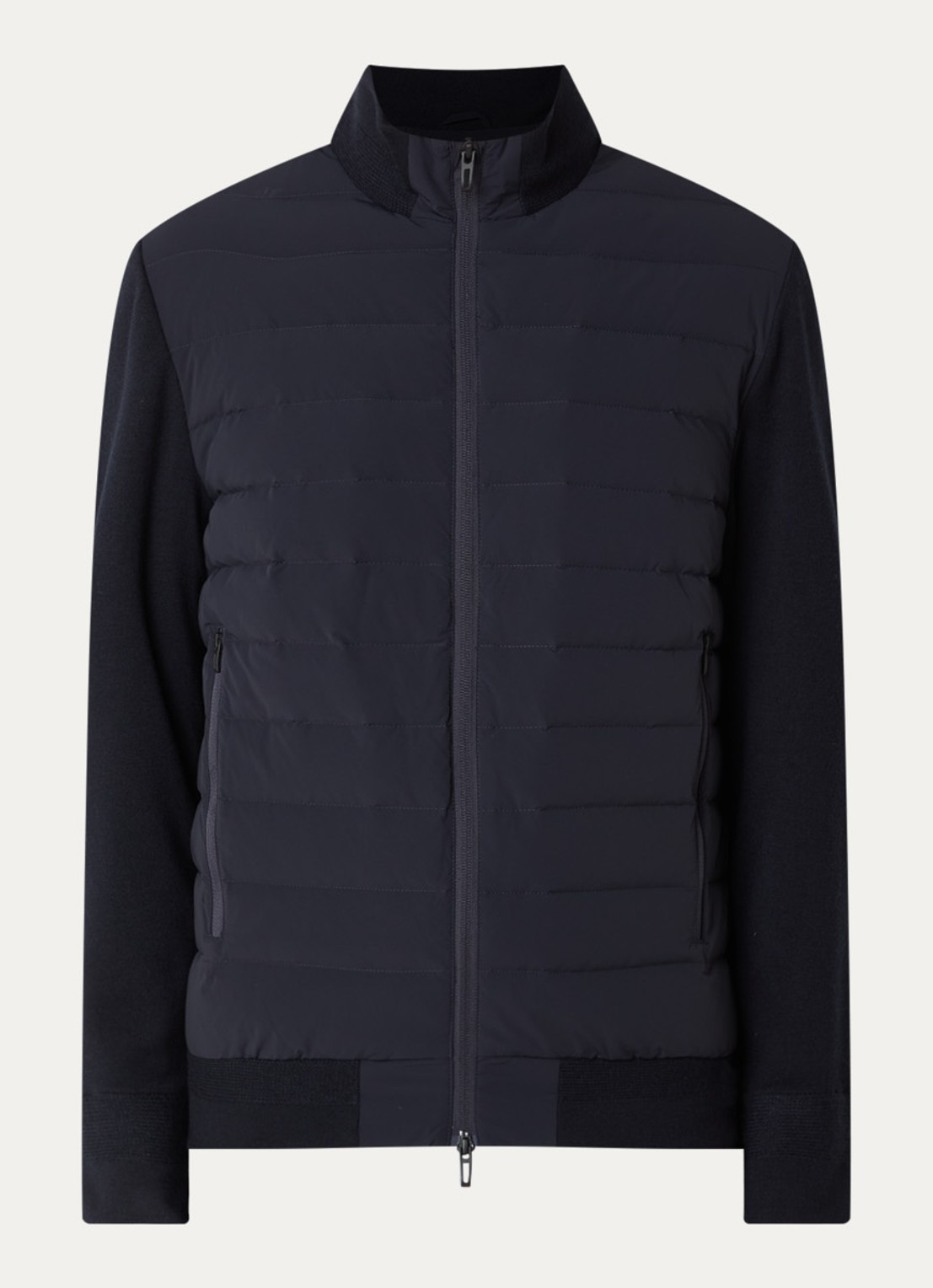 Armani Jack met ritszakken - voorkant donkerblauw