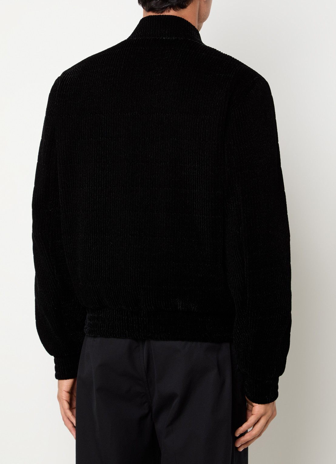 Armani Jack van corduroy met steekzakken - achterkant 4 zwart