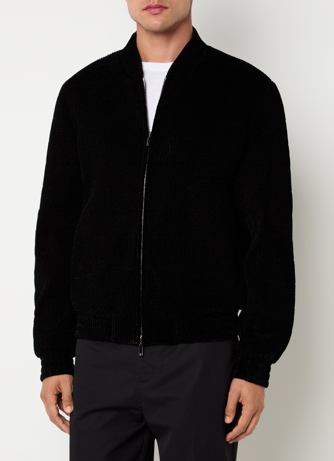 Armani Jack van corduroy met steekzakken - detail 3 zwart