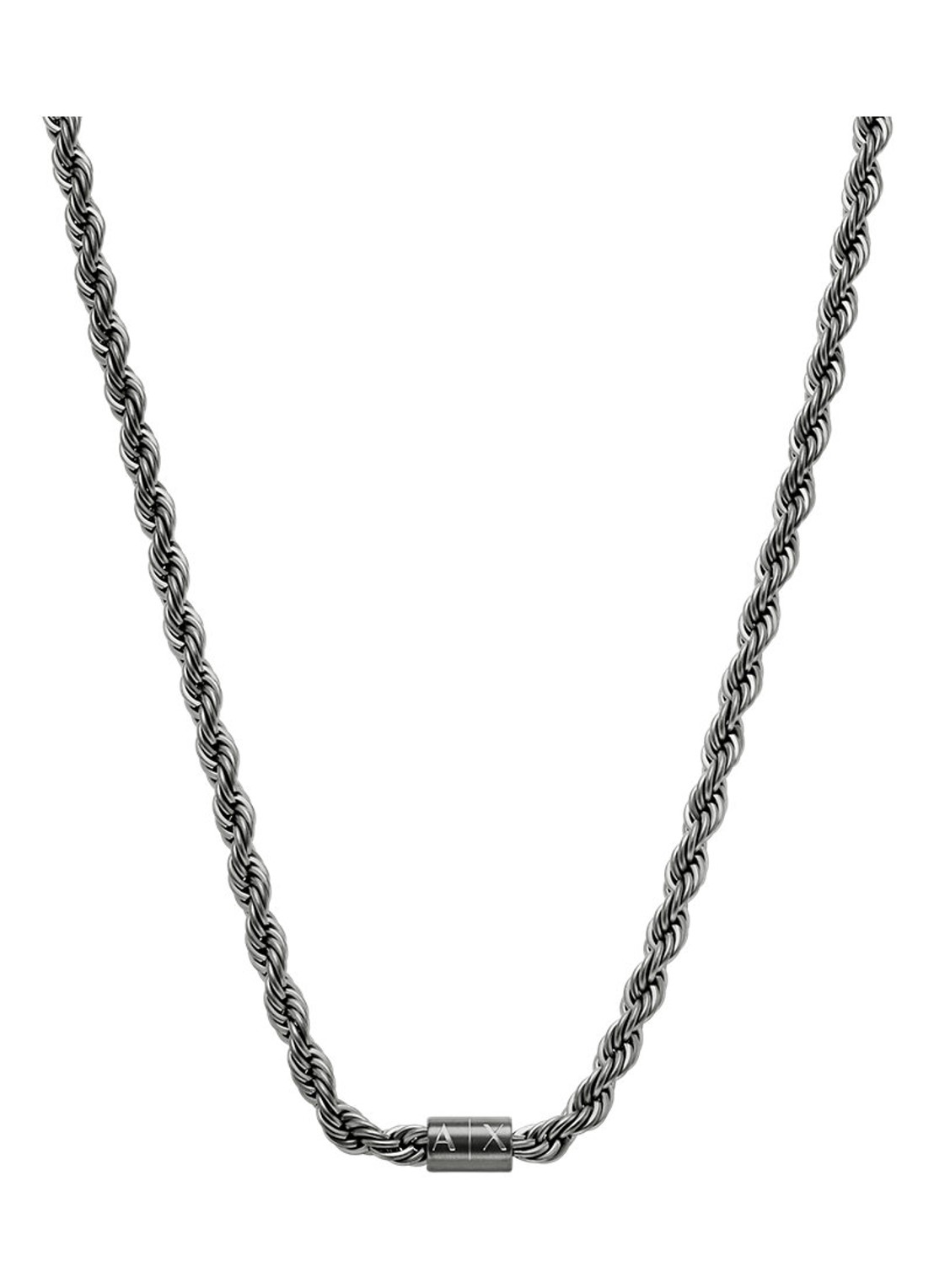 Armani Ketting AXG0163060 - voorkant antraciet