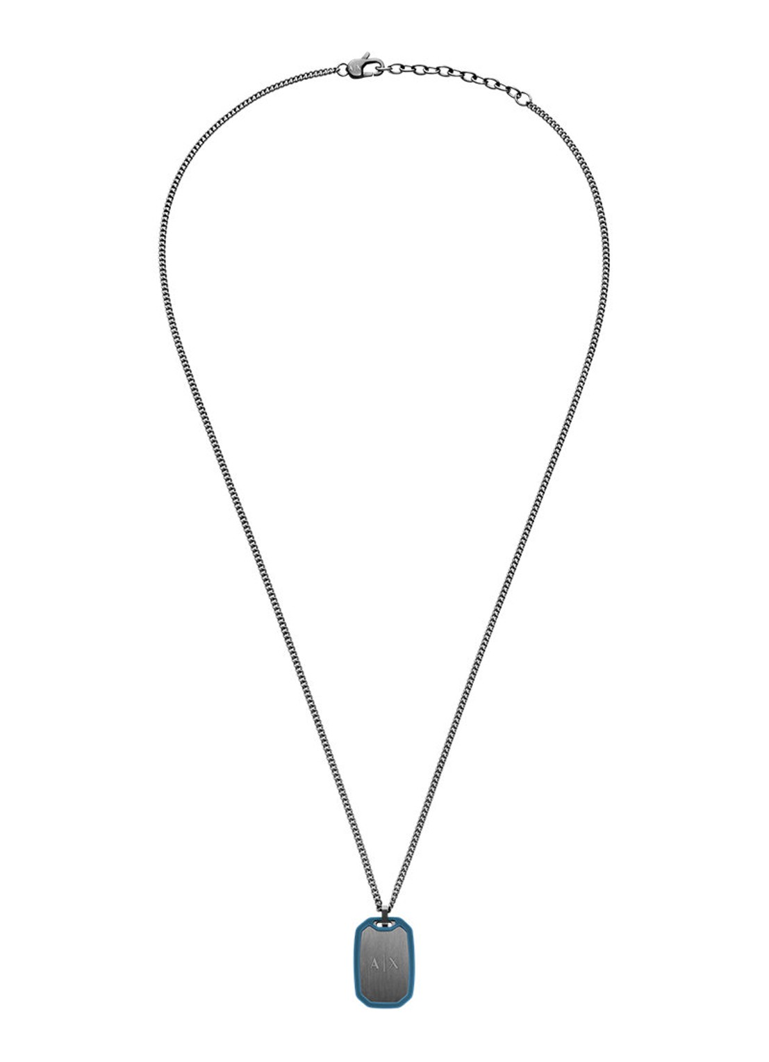 Armani Ketting AXG0171060 - detail grijs