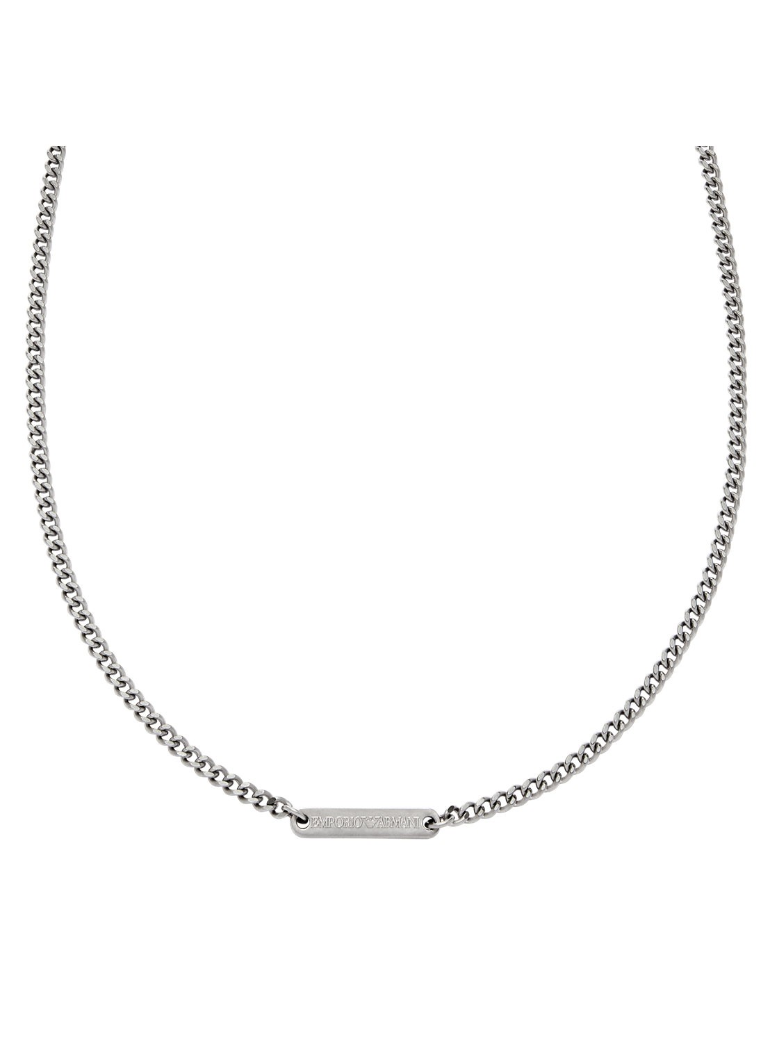 Armani Ketting EGS3188040 - voorkant zilver