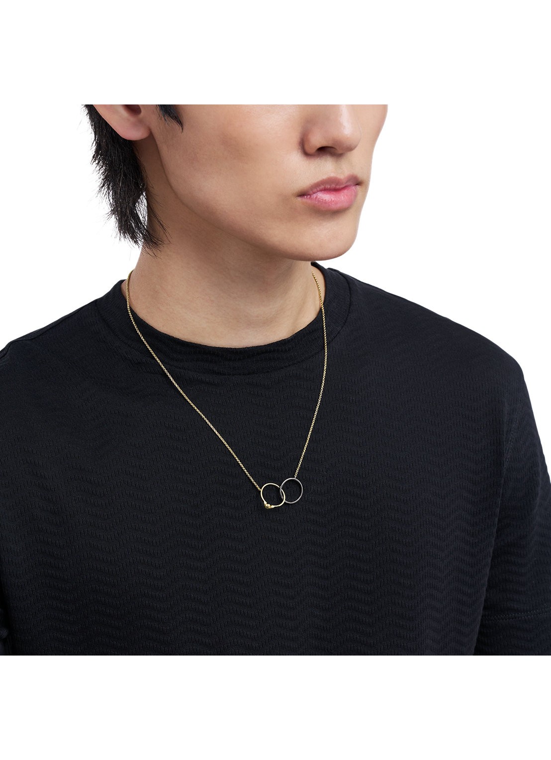 Armani Ketting EGS3231710 - detail 3 goud