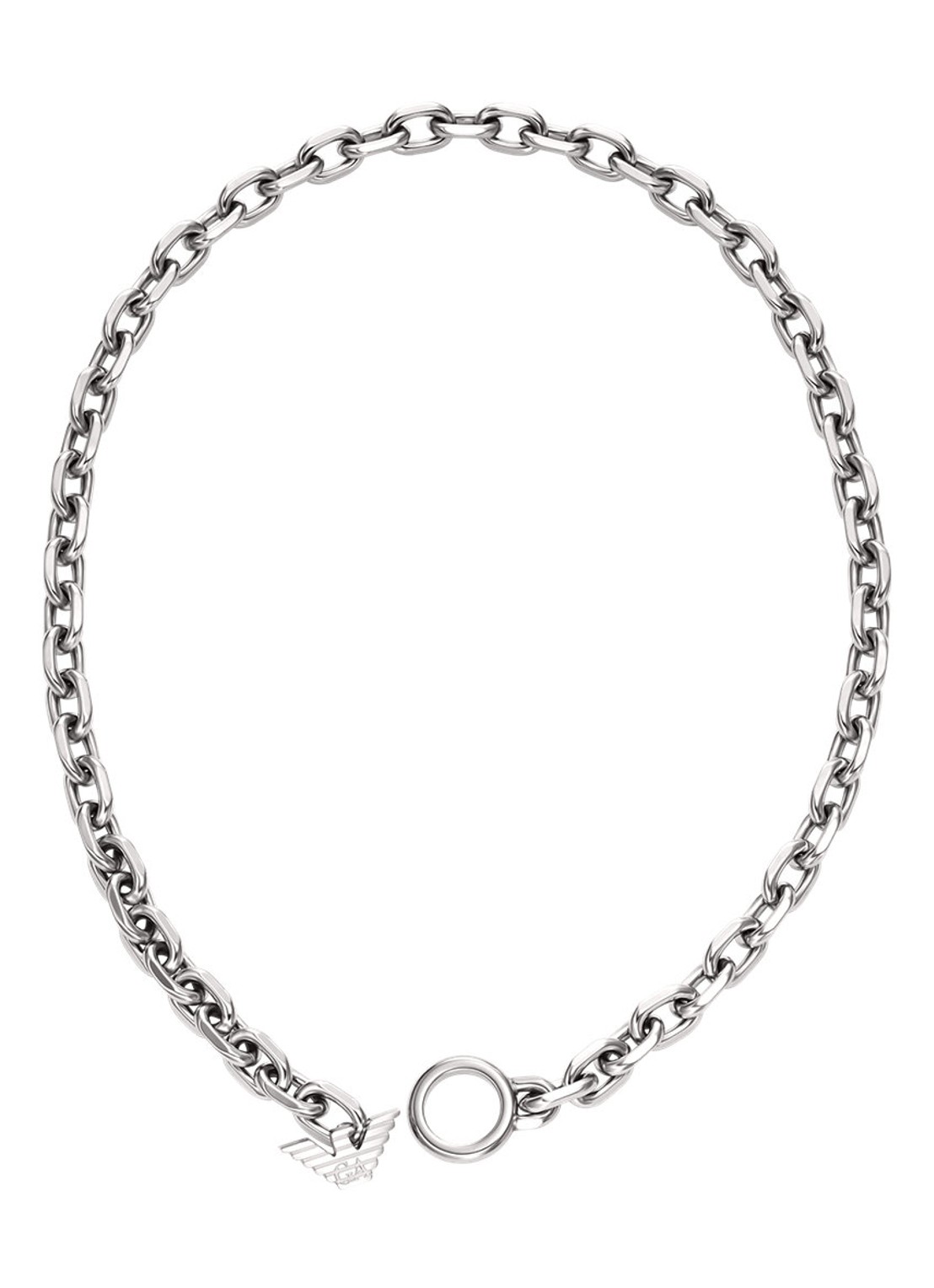 Armani Ketting EGS3235040 - detail 2 zilver