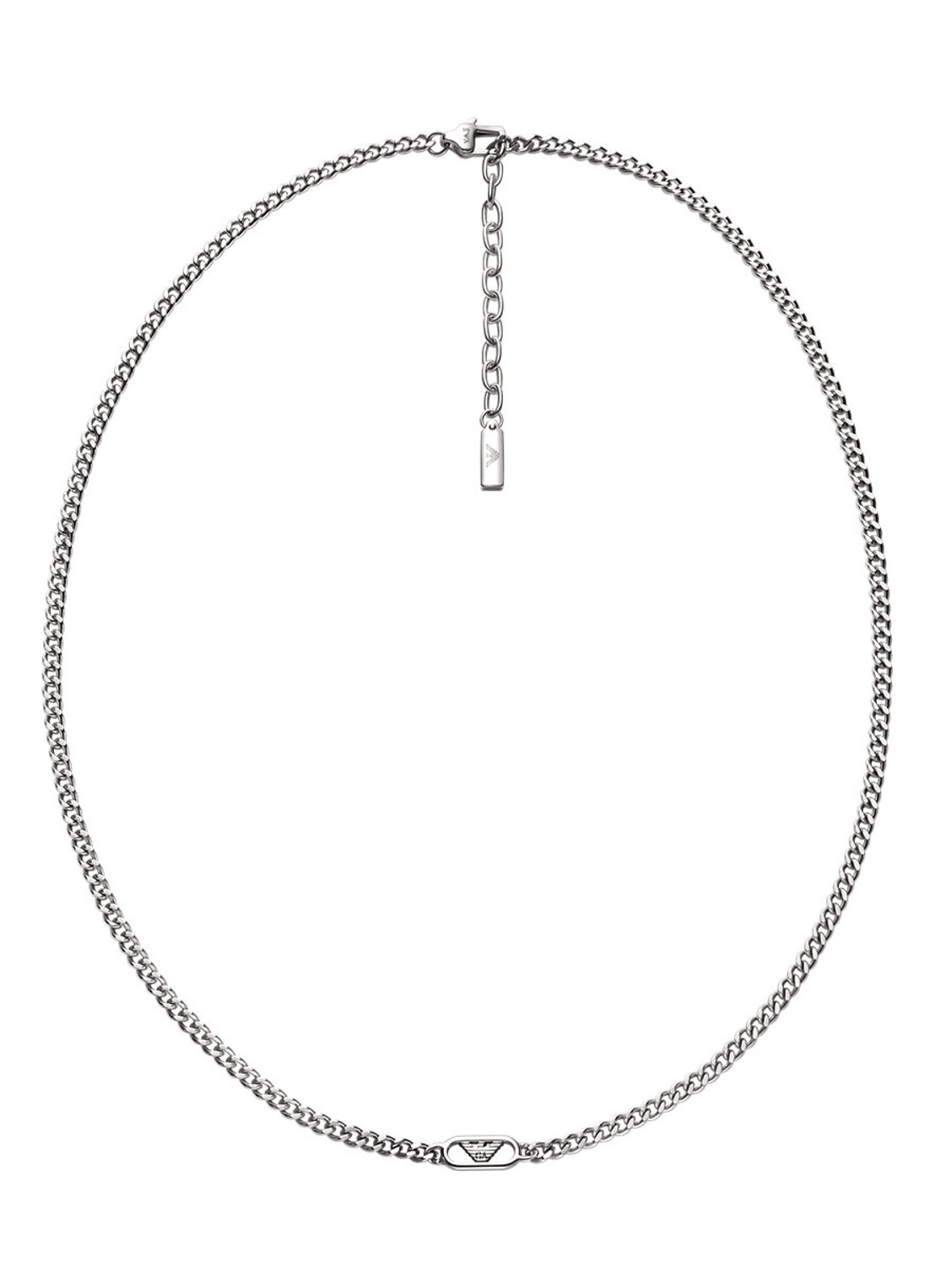 Armani Ketting EGS3246040 - detail zilver