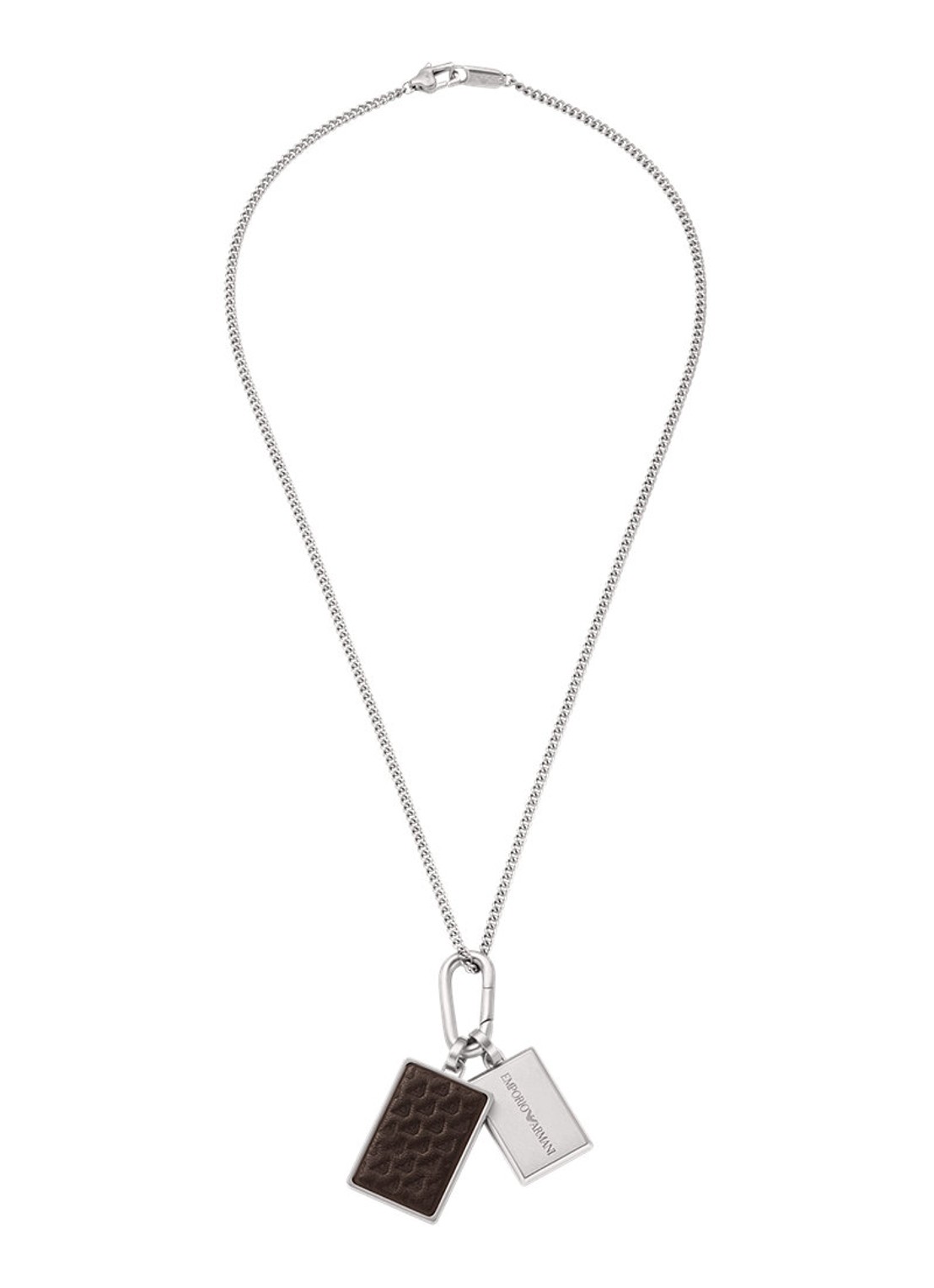 Armani Ketting EGS3252040 - detail 2 zilver