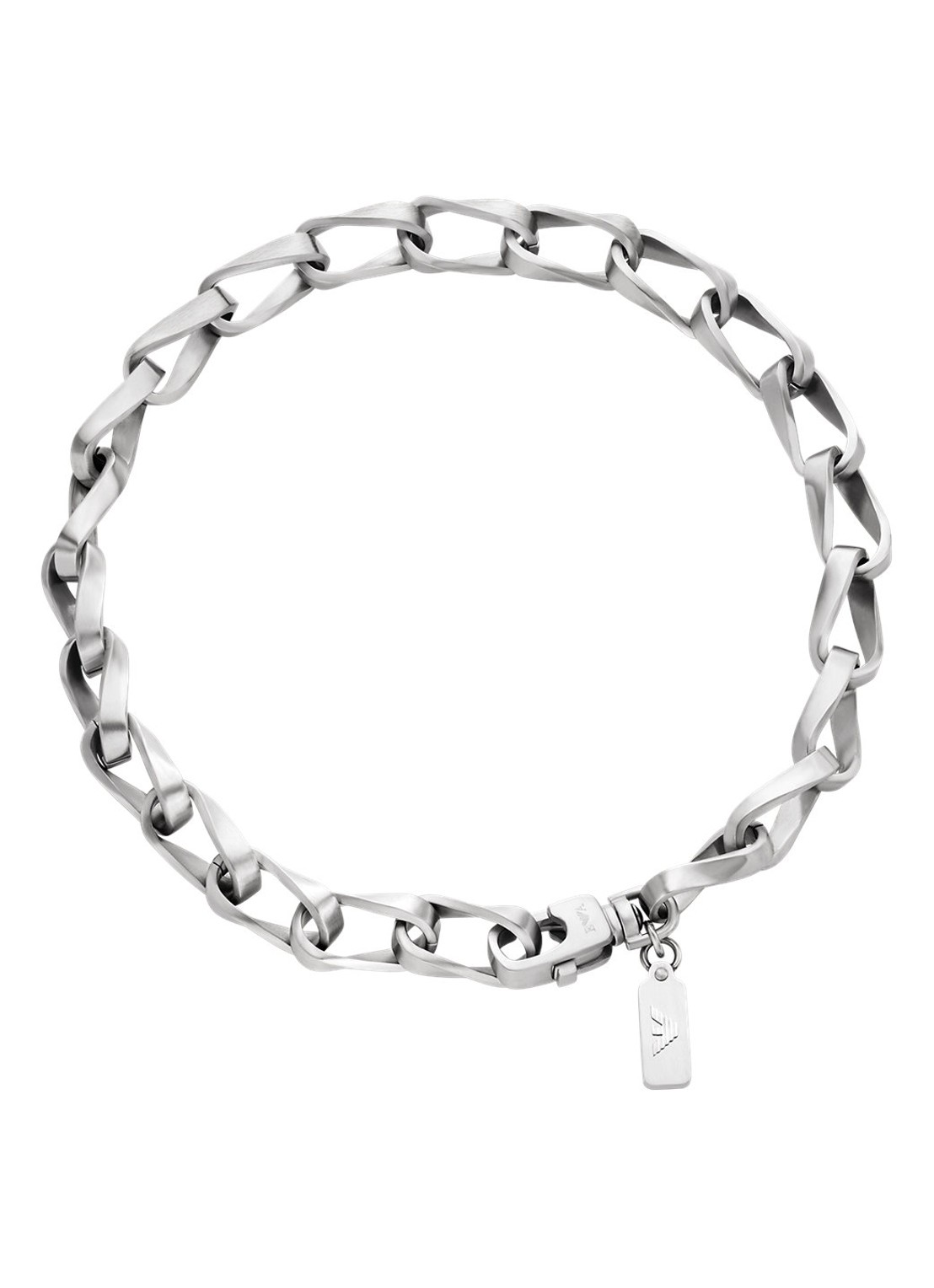 Armani Ketting EGS3301040 - detail 2 zilver