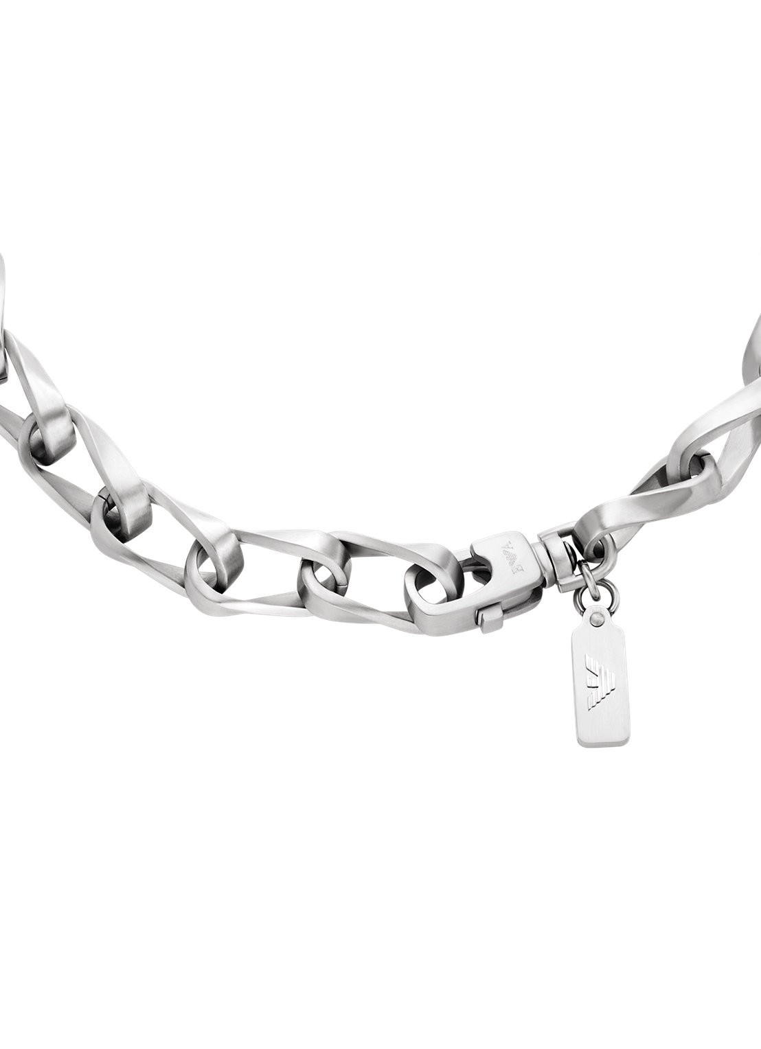 Armani Ketting EGS3301040 - voorkant zilver