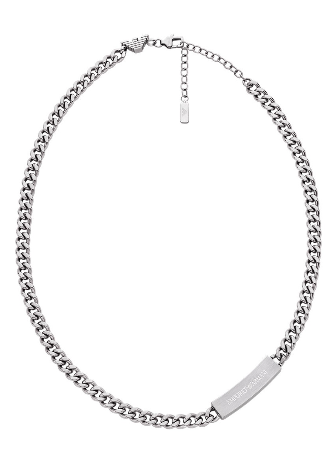Armani Ketting EGS3303040 - detail 2 zilver