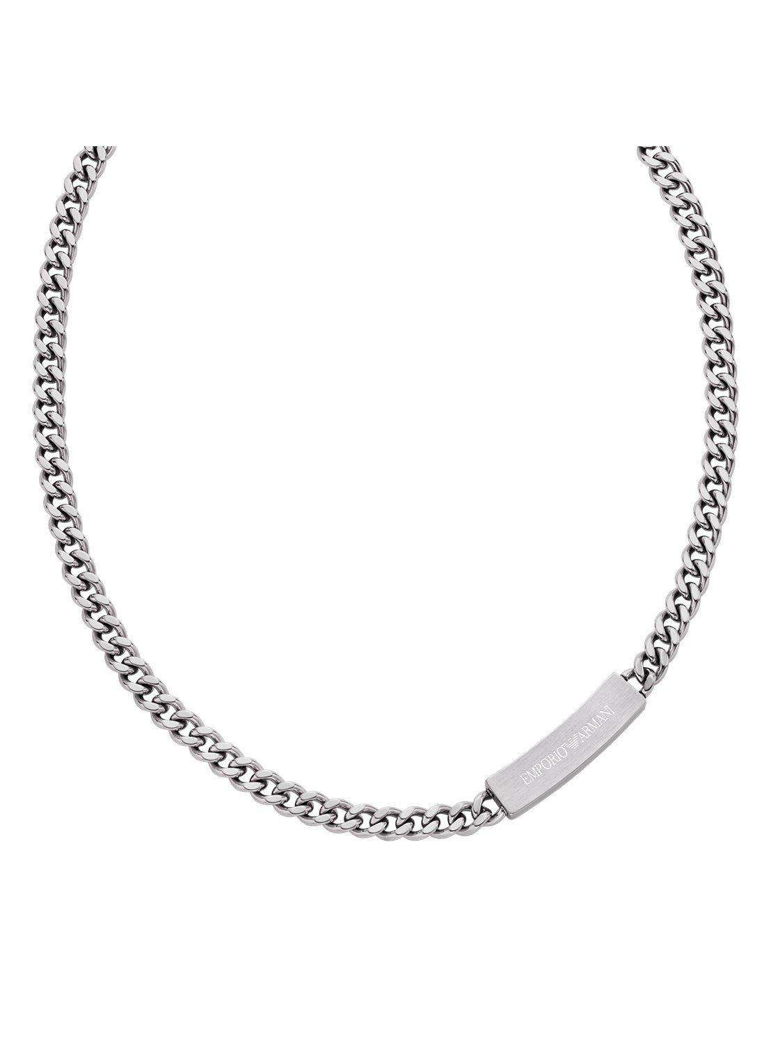 Armani Ketting EGS3303040 - voorkant zilver