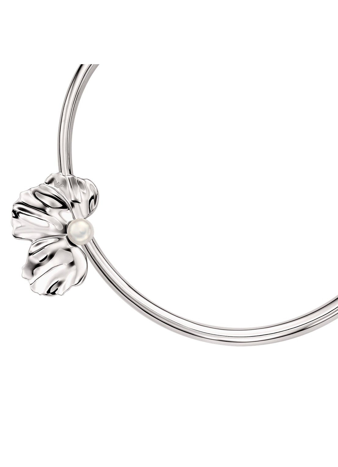 Armani Ketting EGS3343040 - voorkant 2 zilver