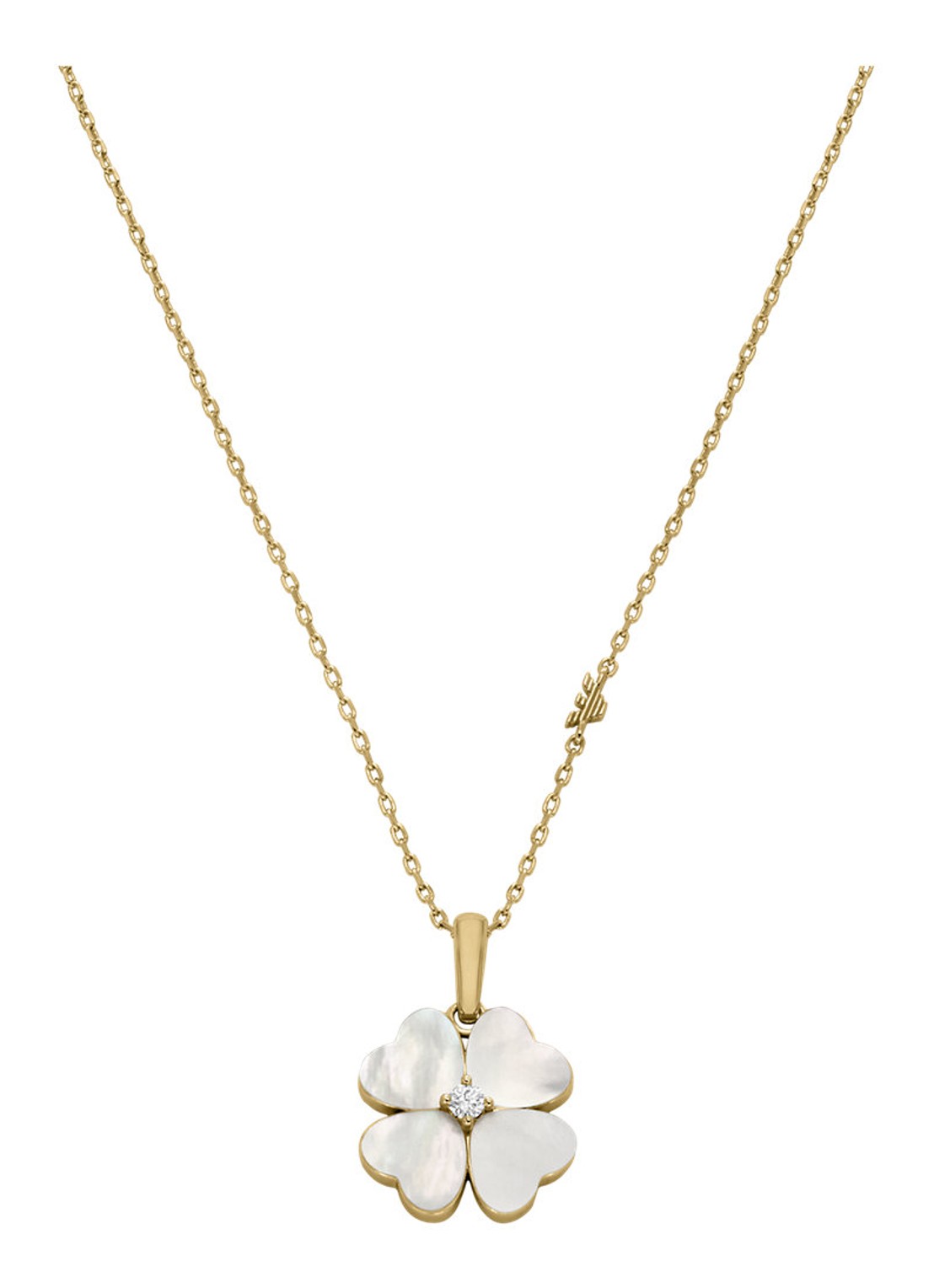 Armani Ketting EGS3347710 - voorkant 2 goud