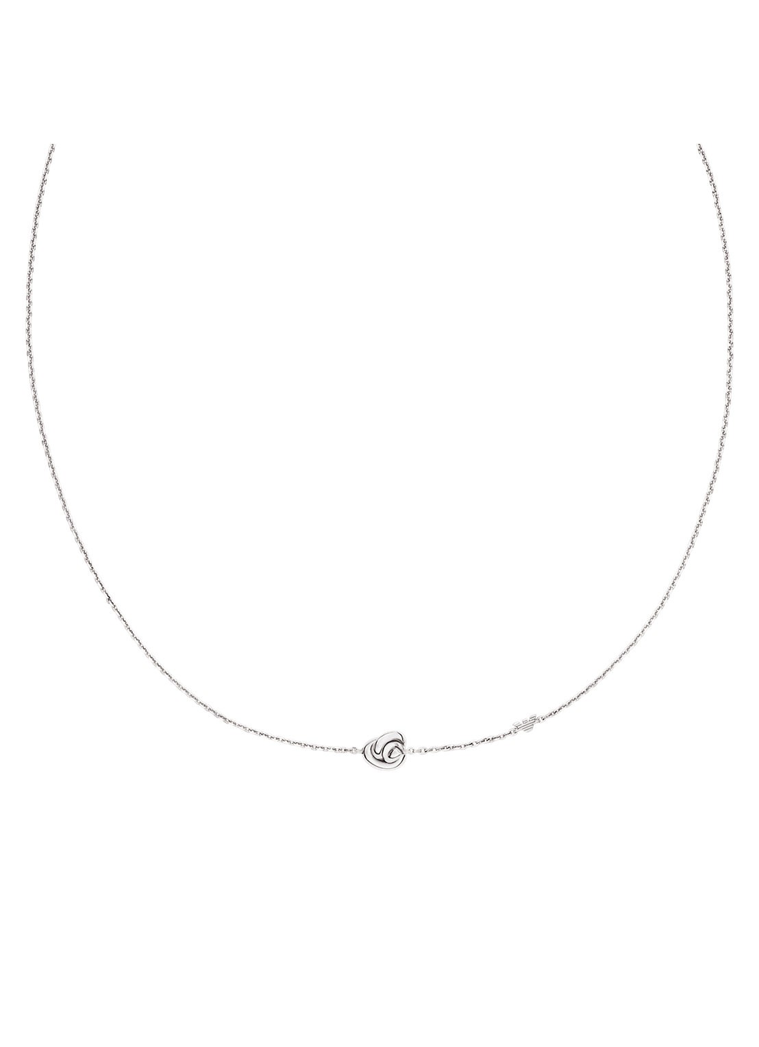 Armani Ketting van zilver EG3642040 - voorkant 2 zilver