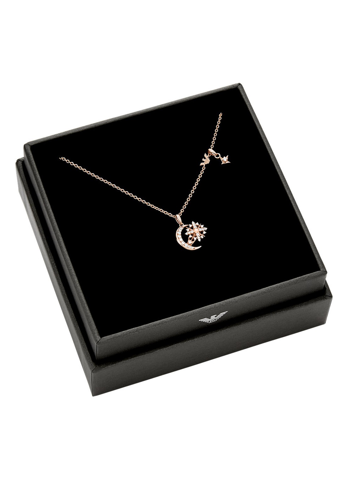 Armani Ketting verguld EG3633221 - detail 3 roségoud