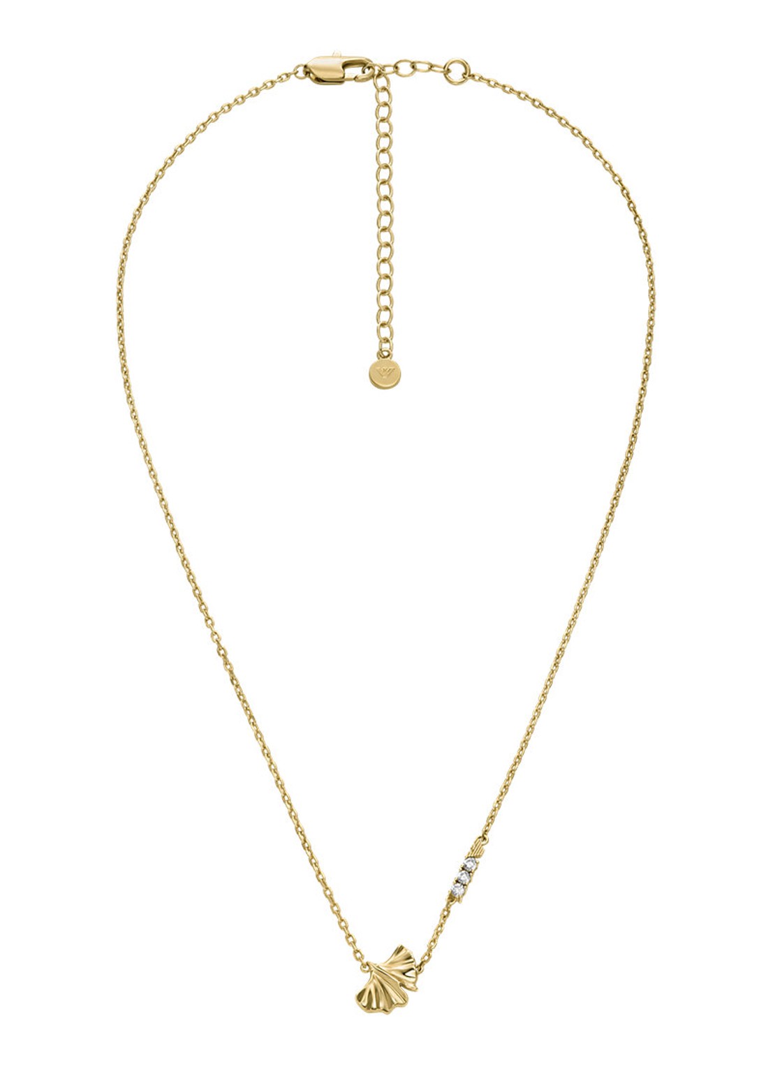 Armani Ketting verguld EGS3262710 - detail goud