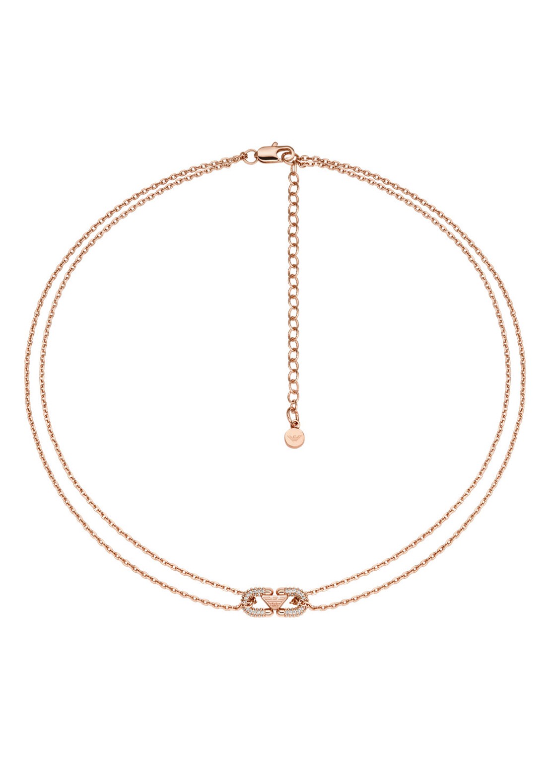 Armani Ketting verguld EGS3282221 - detail roségoud