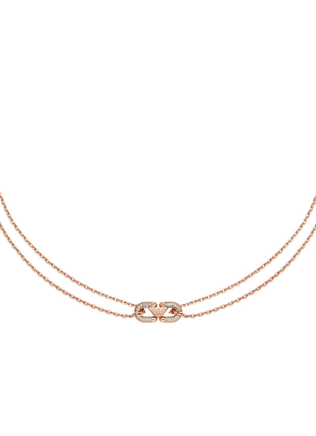 Armani Ketting verguld EGS3282221 - voorkant 3 roségoud