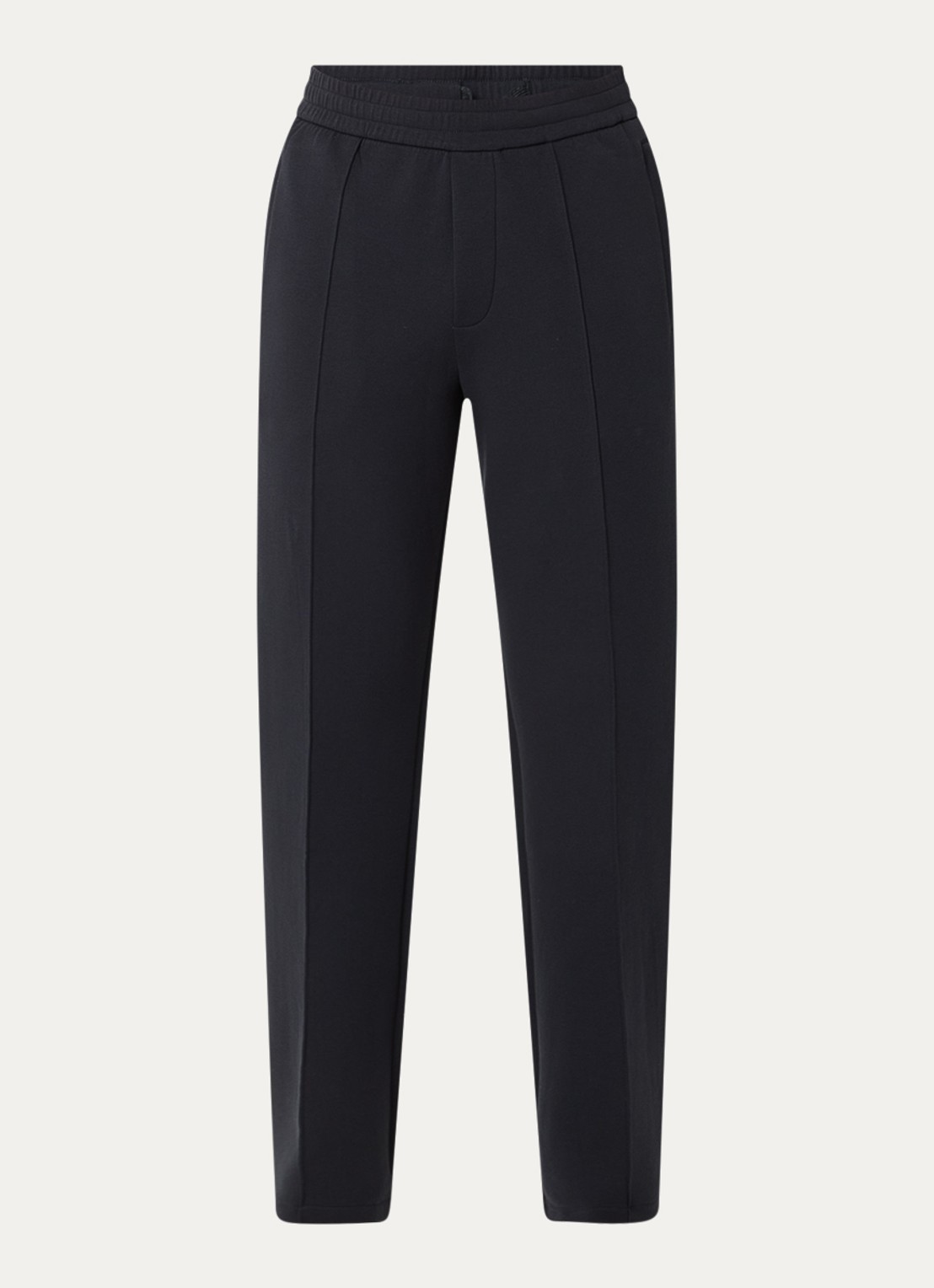 Armani Loose fit joggingsbroek met steekzakken - voorkant 2 donkerblauw