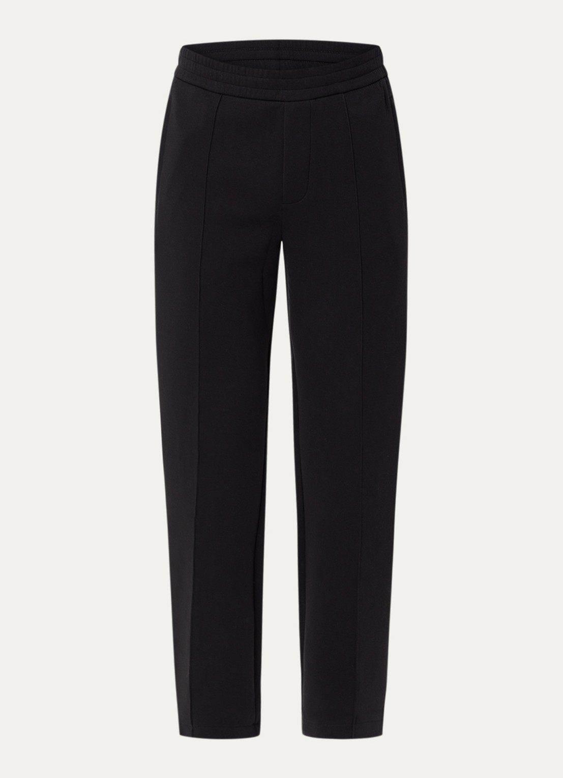Armani Loose fit joggingsbroek met steekzakken - voorkant 2 zwart