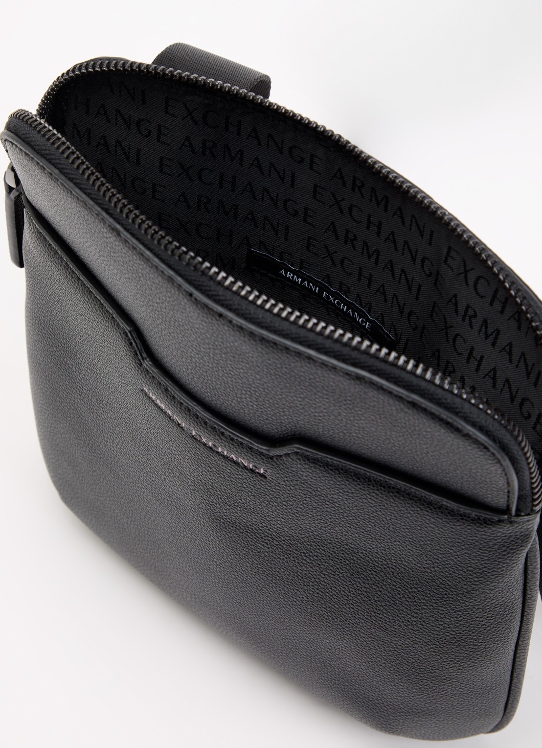 Armani Messenger schoudertas van imitatieleer - detail 3 zwart