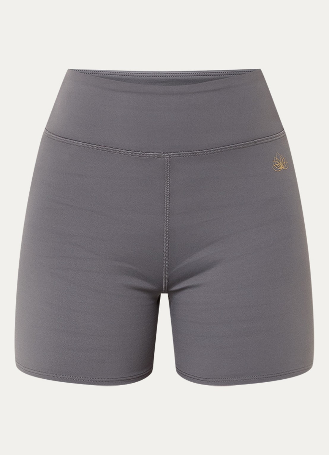 Armani Mid waist skinny fit trainingslegging - voorkant 3 grijs