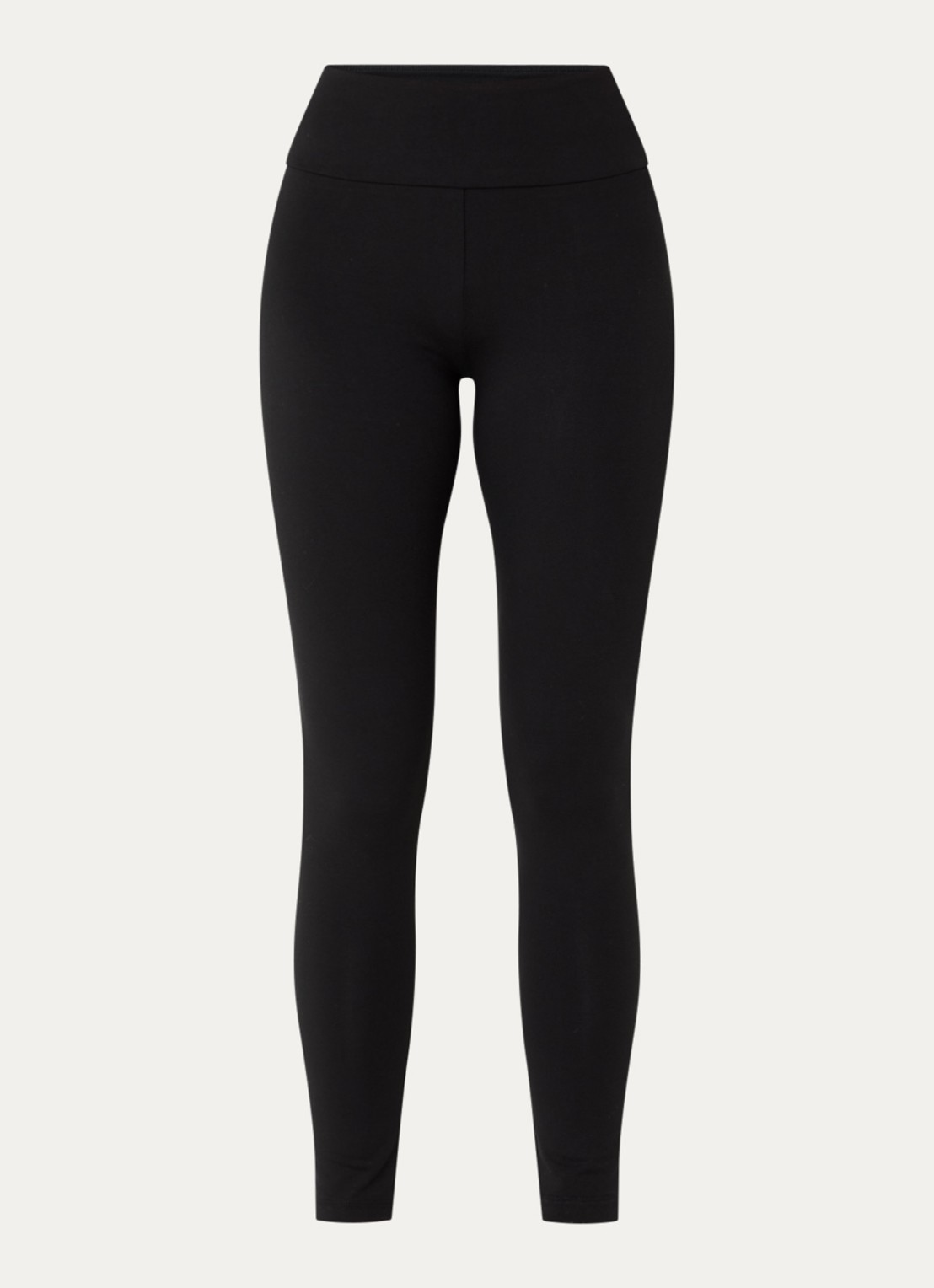 Armani Mid waist skinny fit trainingslegging - voorkant 3 zwart