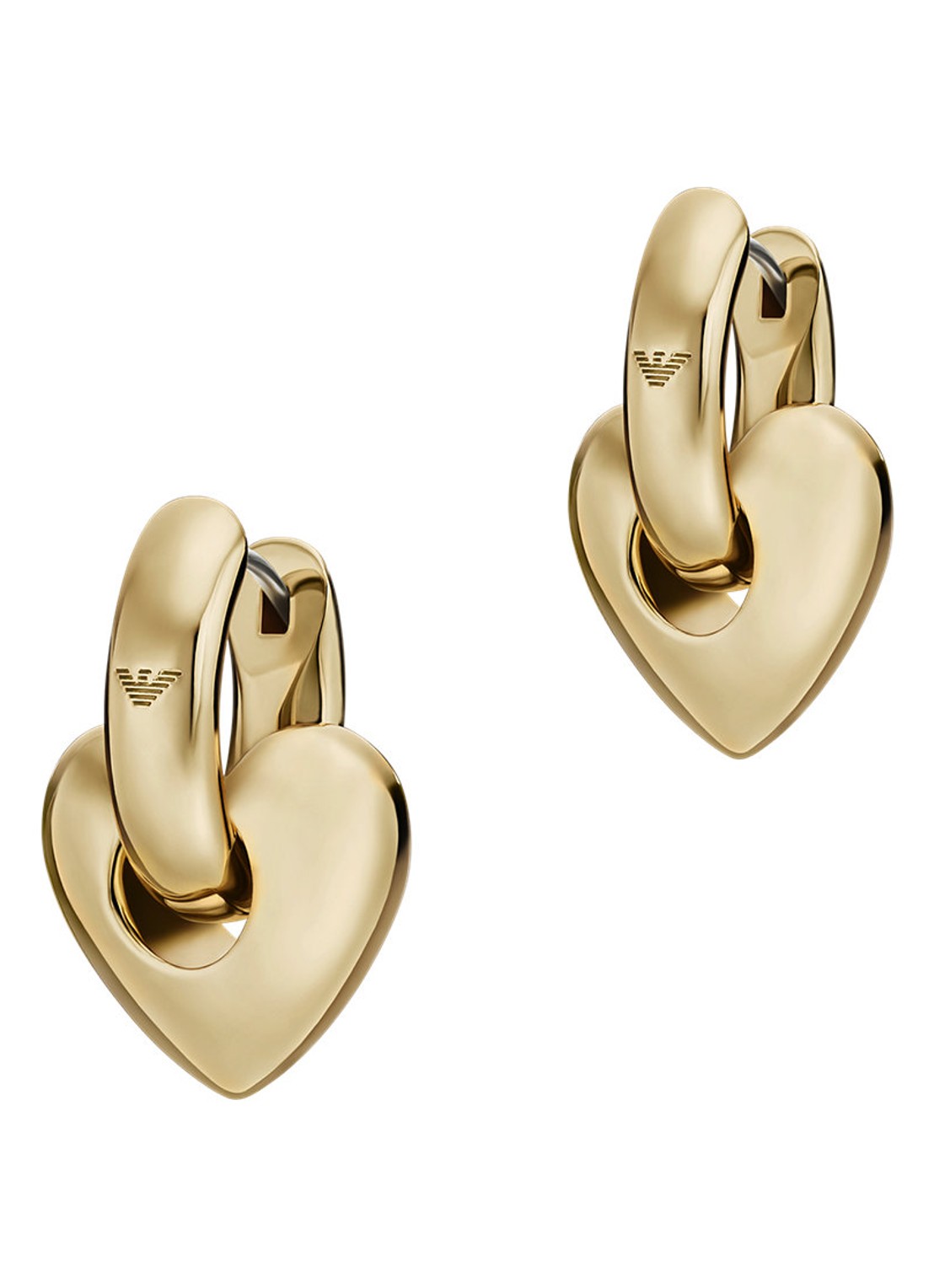 Armani Oorringen EGS3266710 - voorkant 4 goud