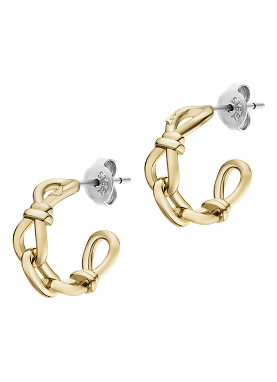 Armani Oorringen EGS3329710 - voorkant goud