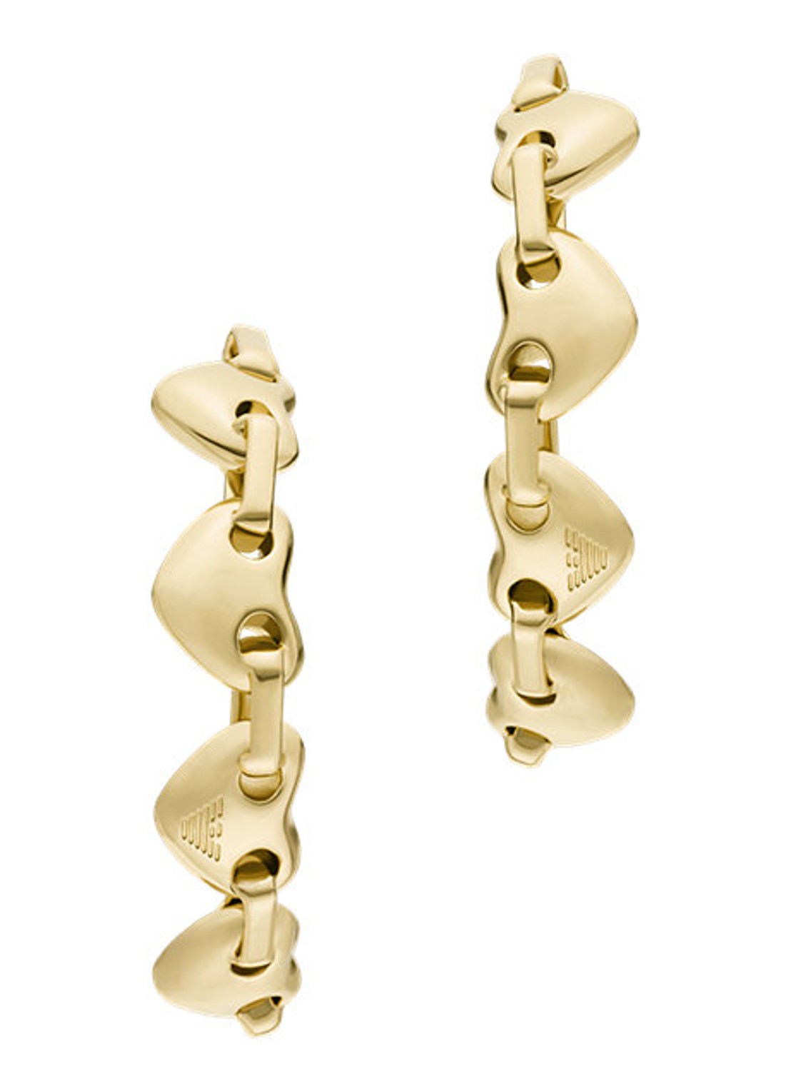 Armani Oorringen EGS3333710 - detail goud