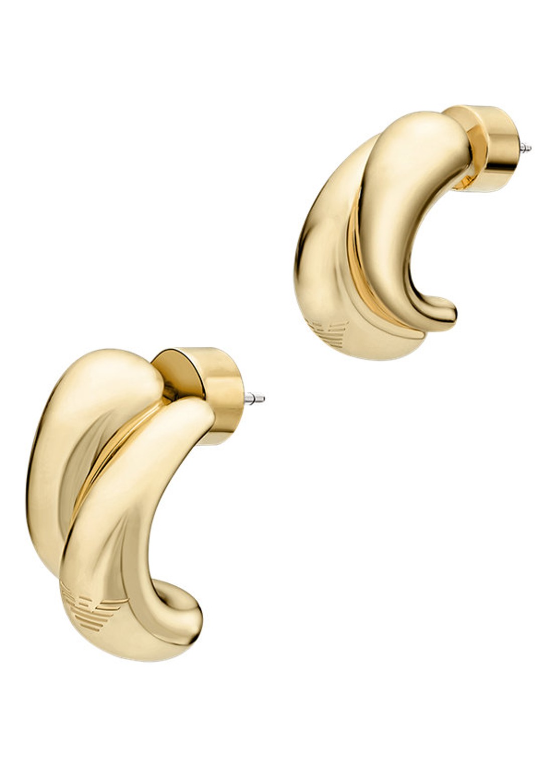 Armani Oorstekers EGS3339710 - voorkant 2 goud